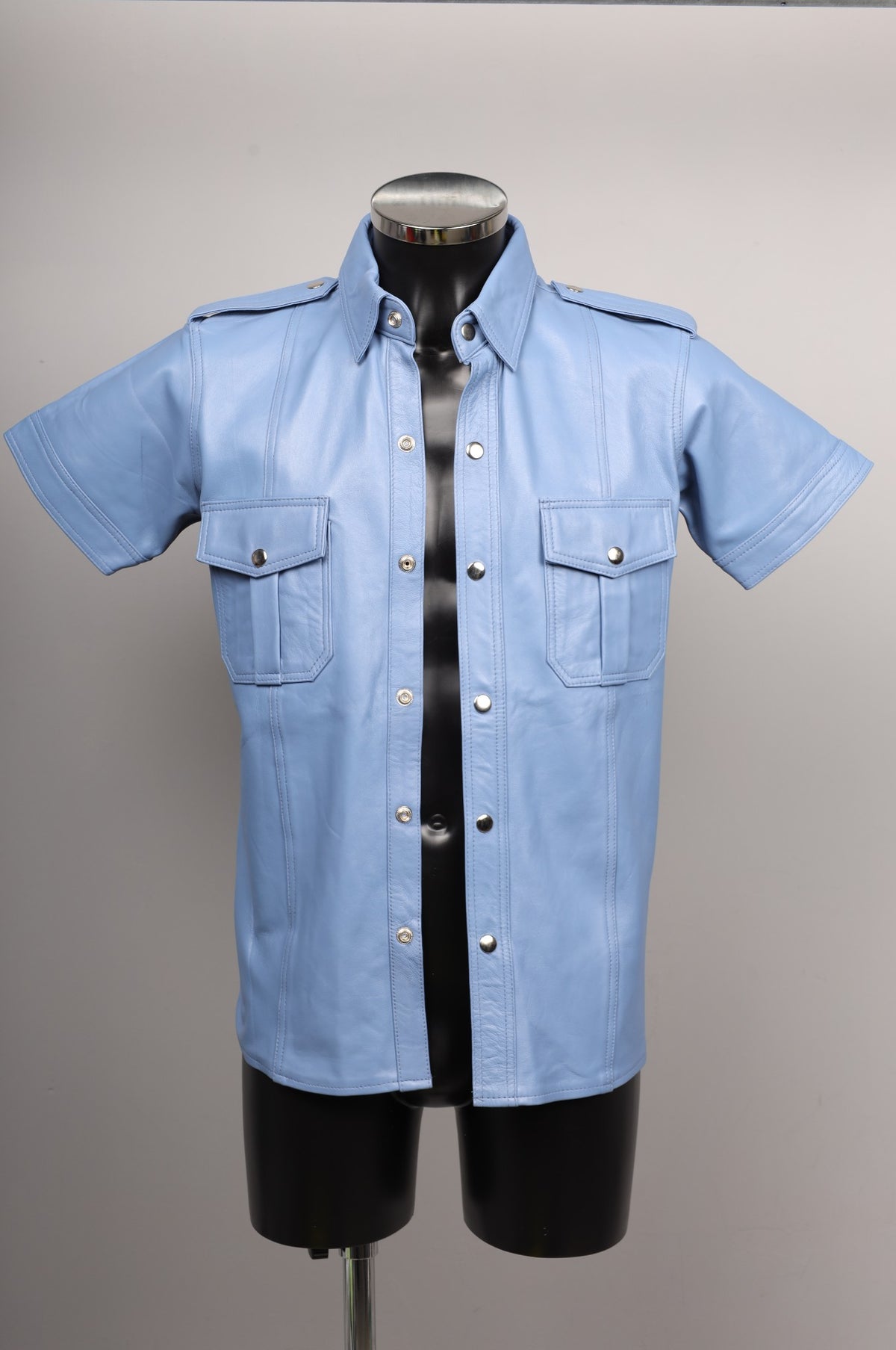 #184 Cowhide Leather Shirt