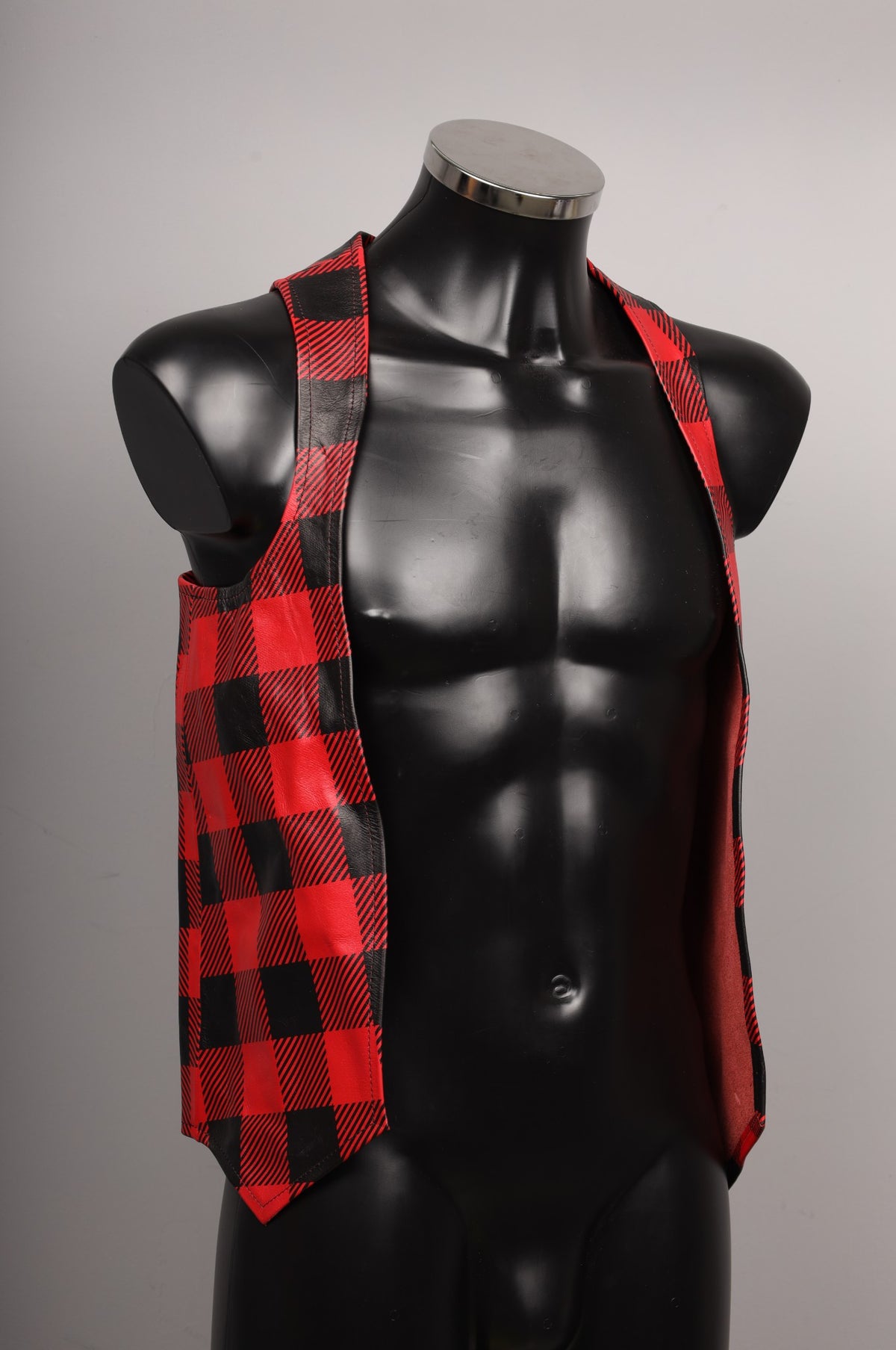 #185 Cowhide Leather Vest