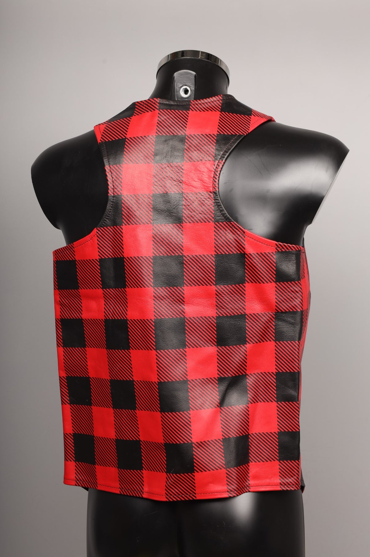 #185 Cowhide Leather Vest