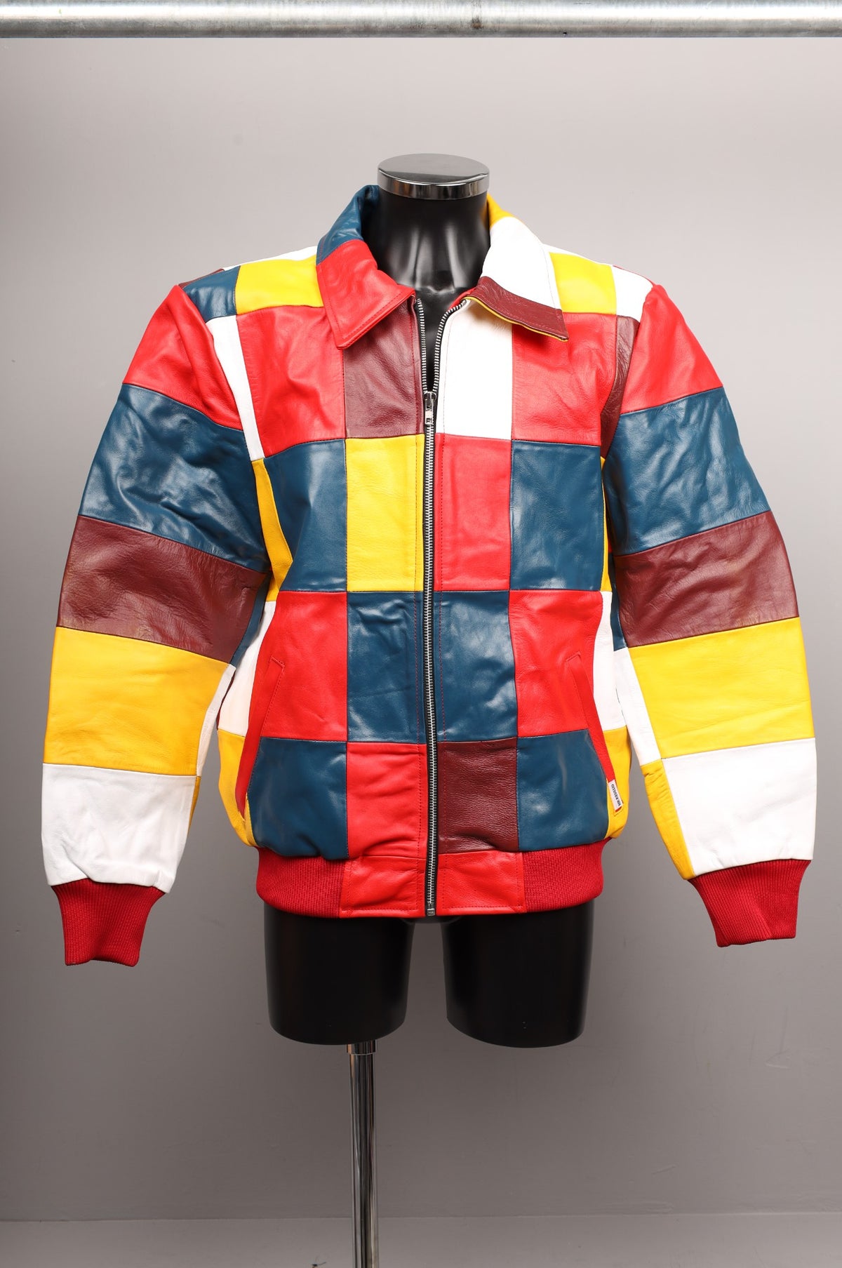 #192 Cowhide Leather Jacket