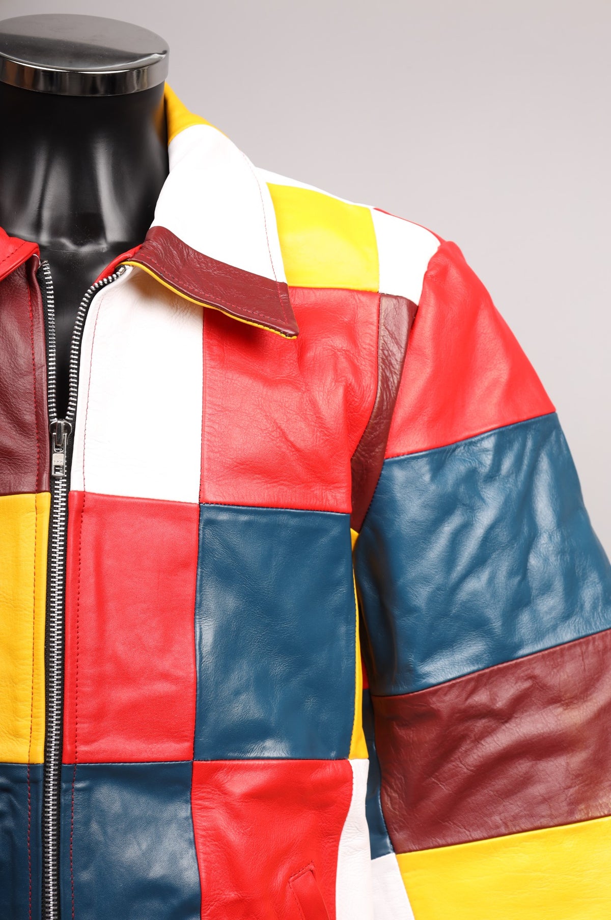 #192 Cowhide Leather Jacket