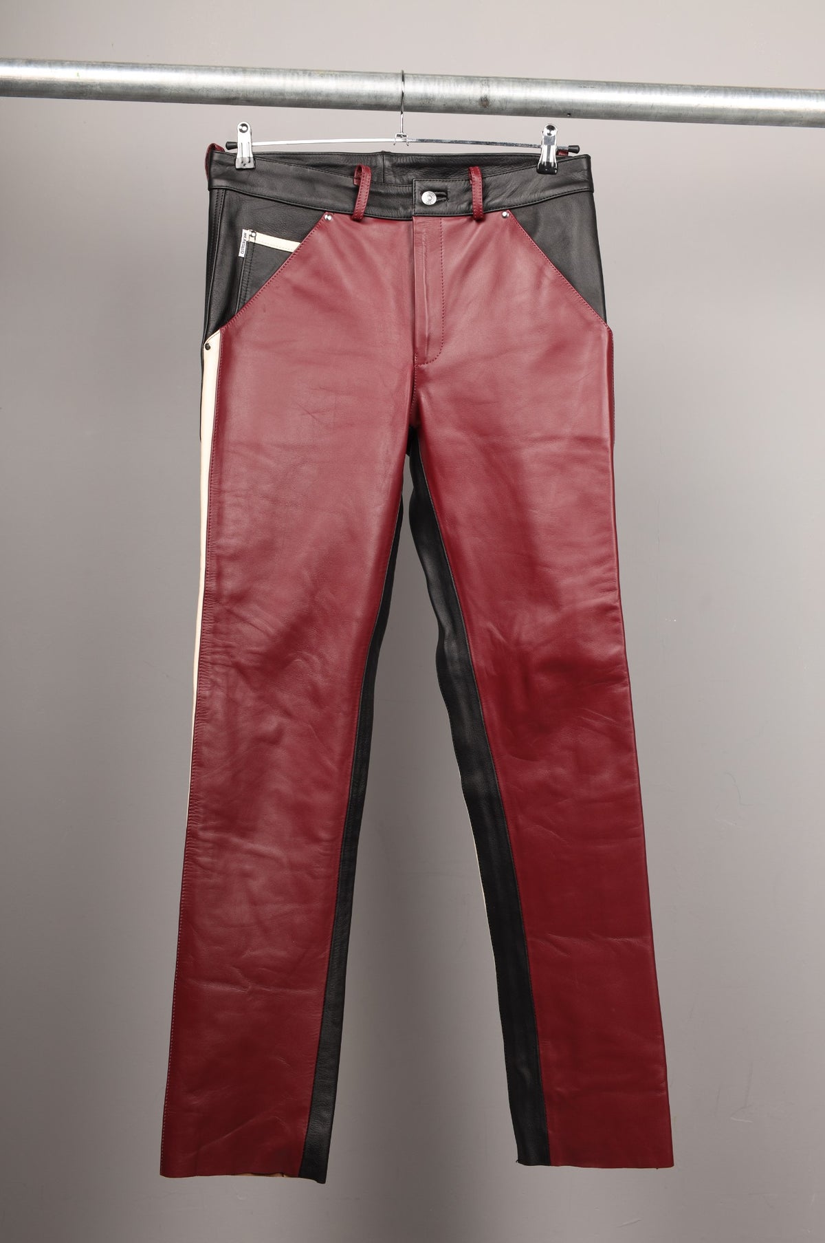#204 Cowhide Leather Pants