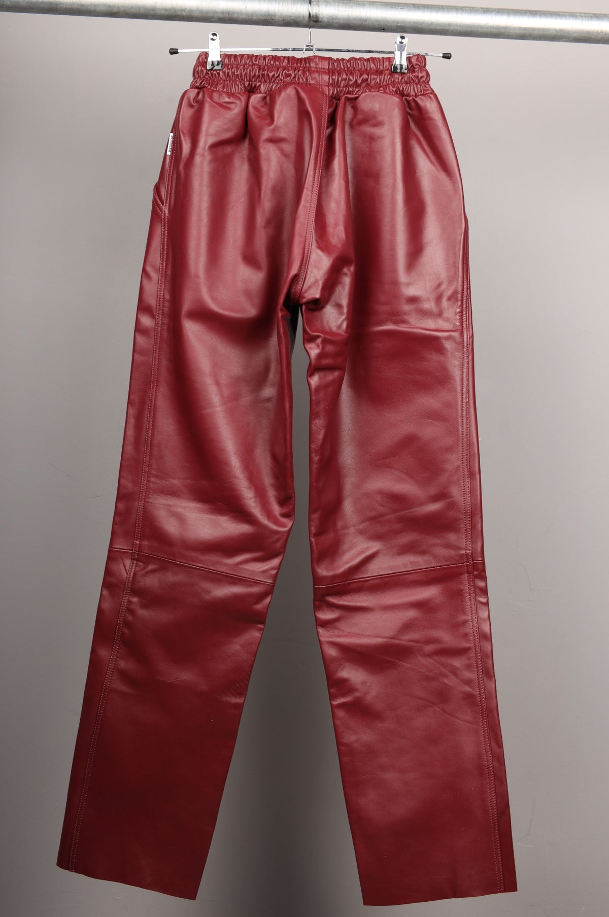 #214 Cowhide Leather Pants