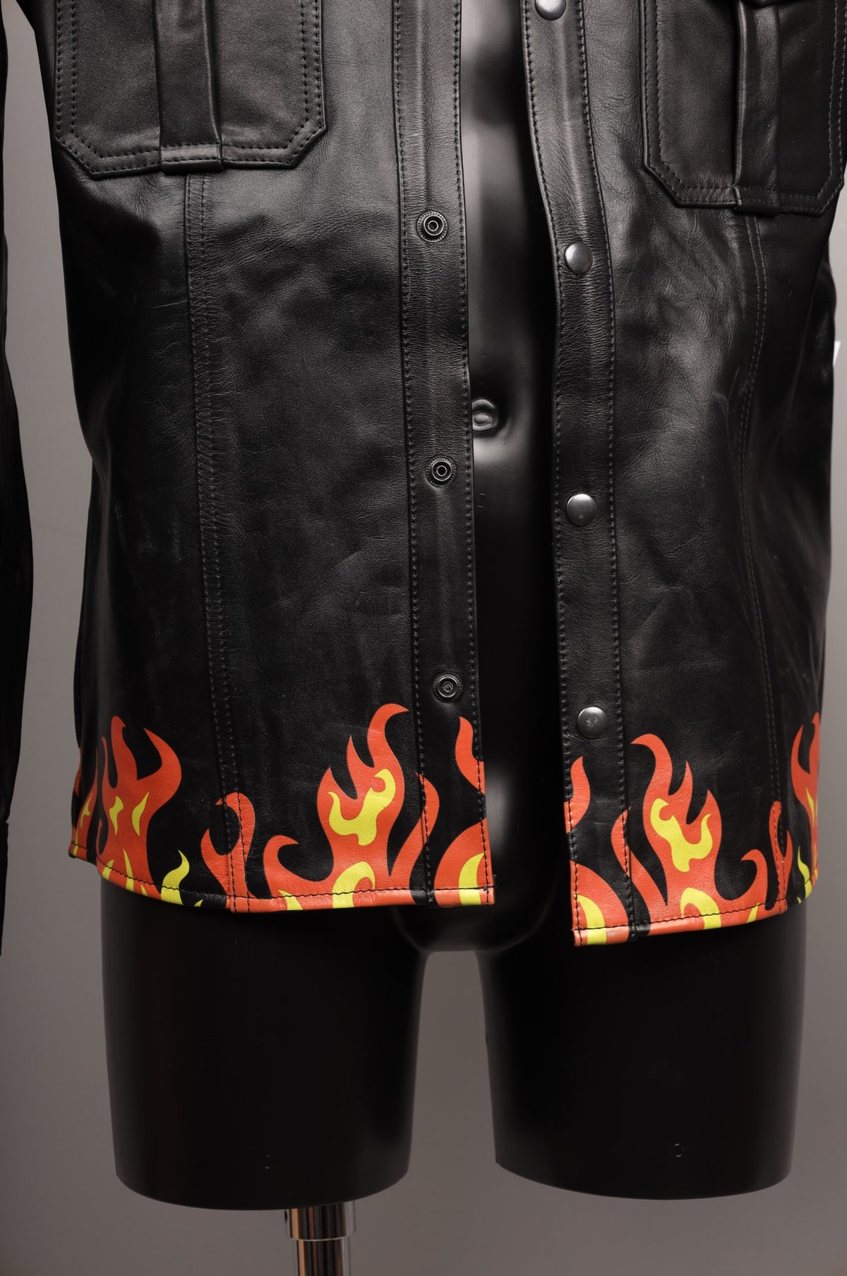 #225 Cowhide Leather Shirt