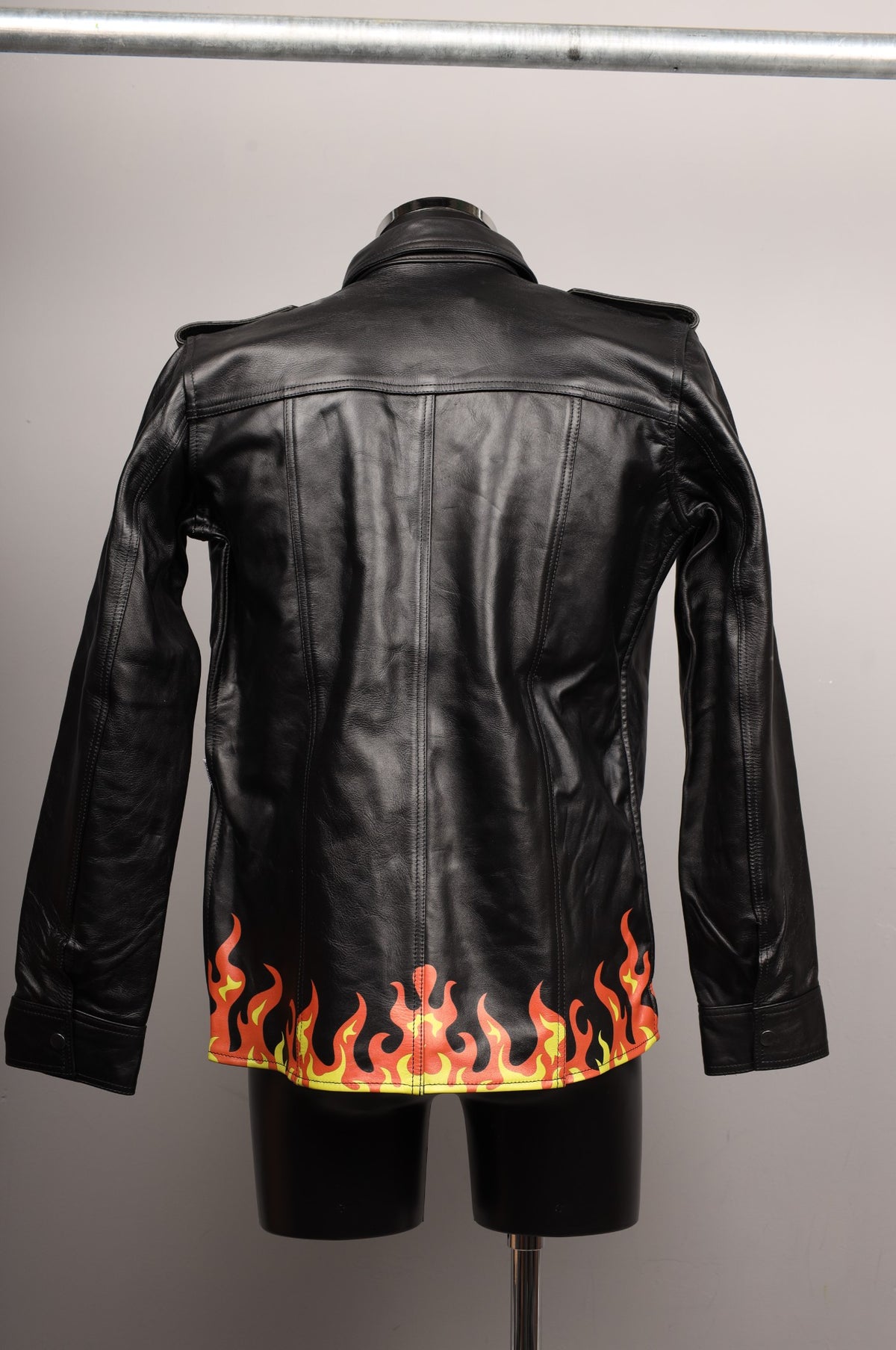 #225 Cowhide Leather Shirt