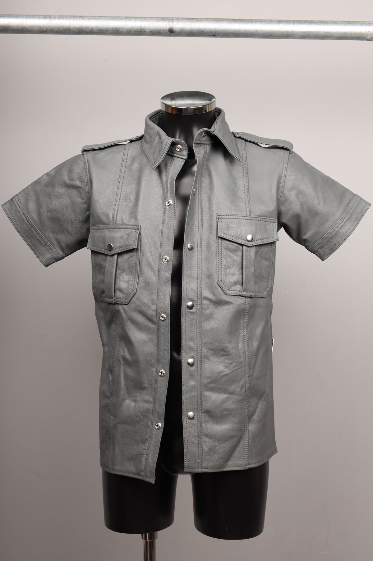 #229 Cowhide Leather Shirt