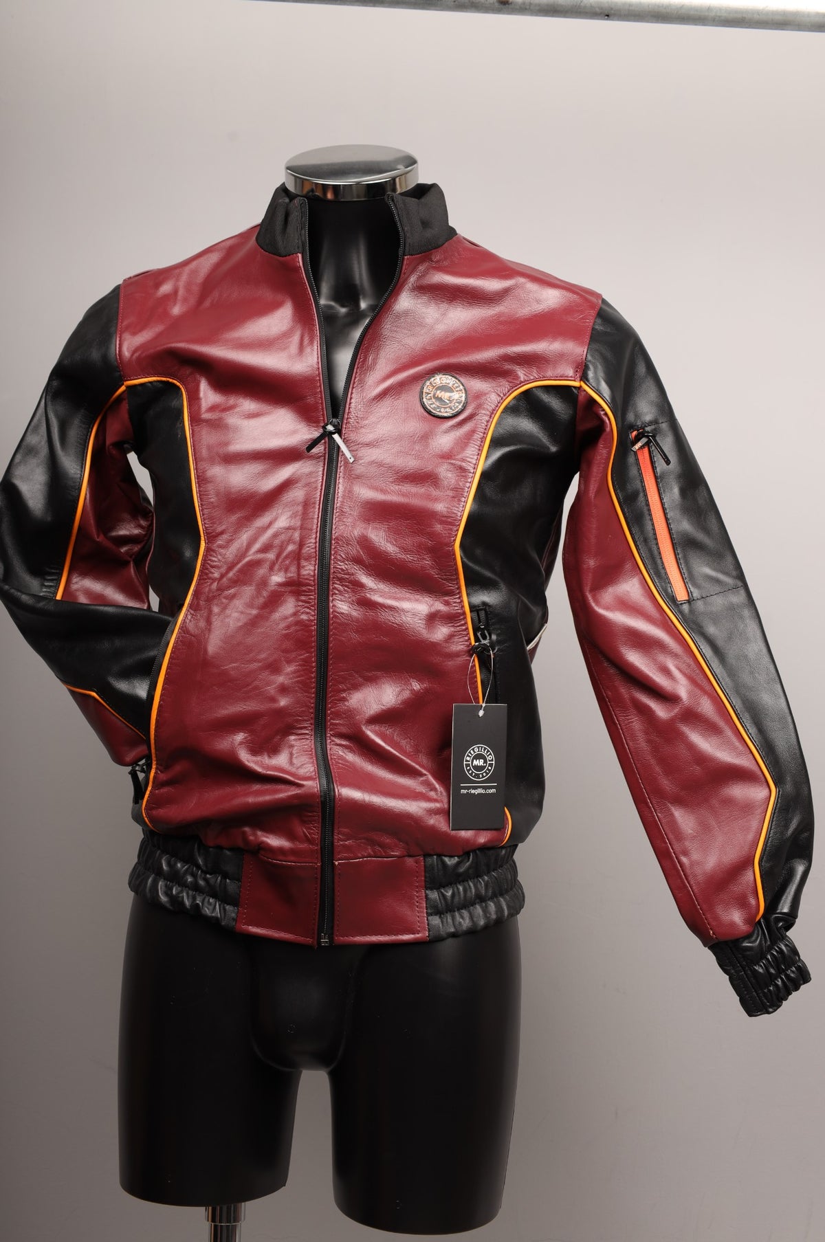 #234 Cowhide Leather Jacket