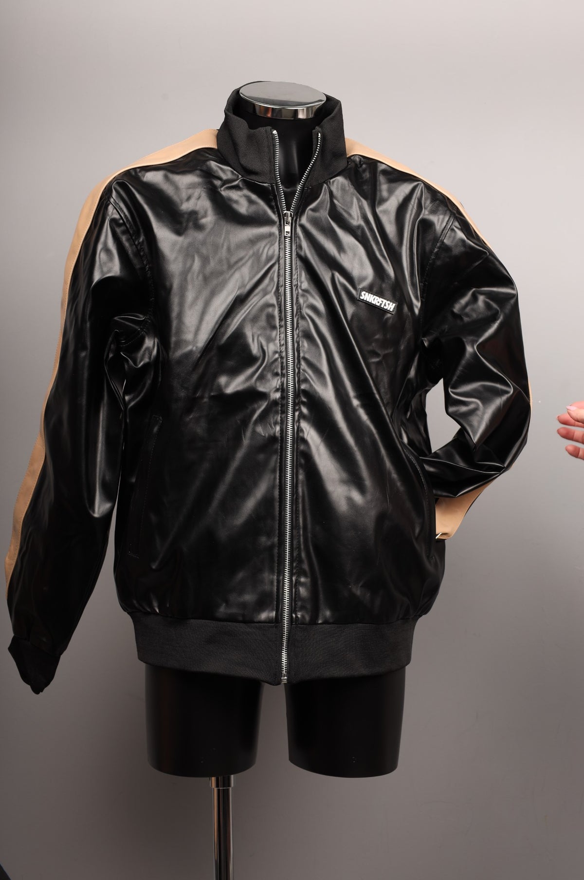 #235 FAUX Leather Jacket