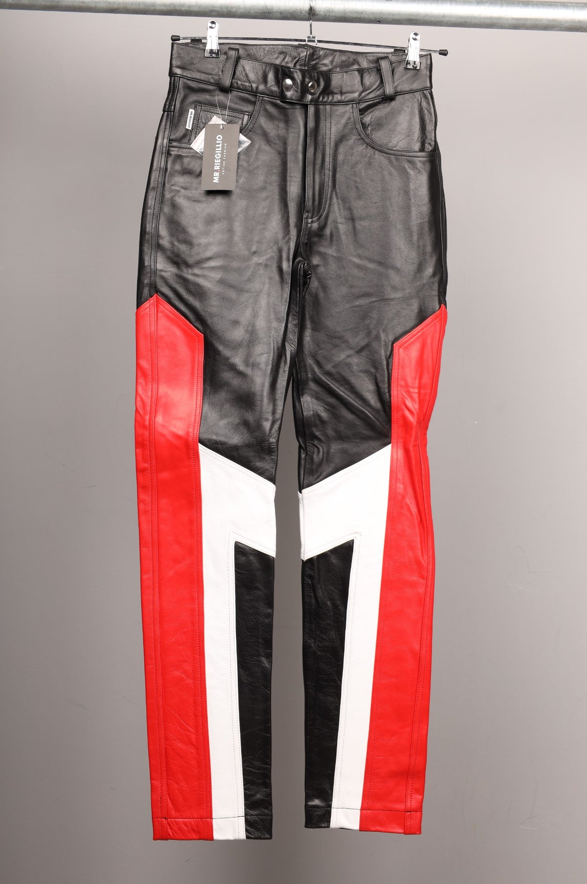 #243 Cowhide Leather Pants
