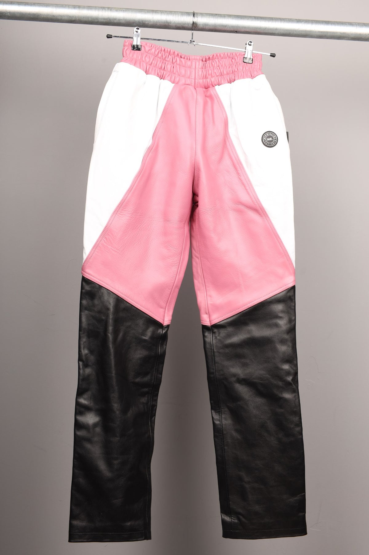#246 Cowhide Leather Pants