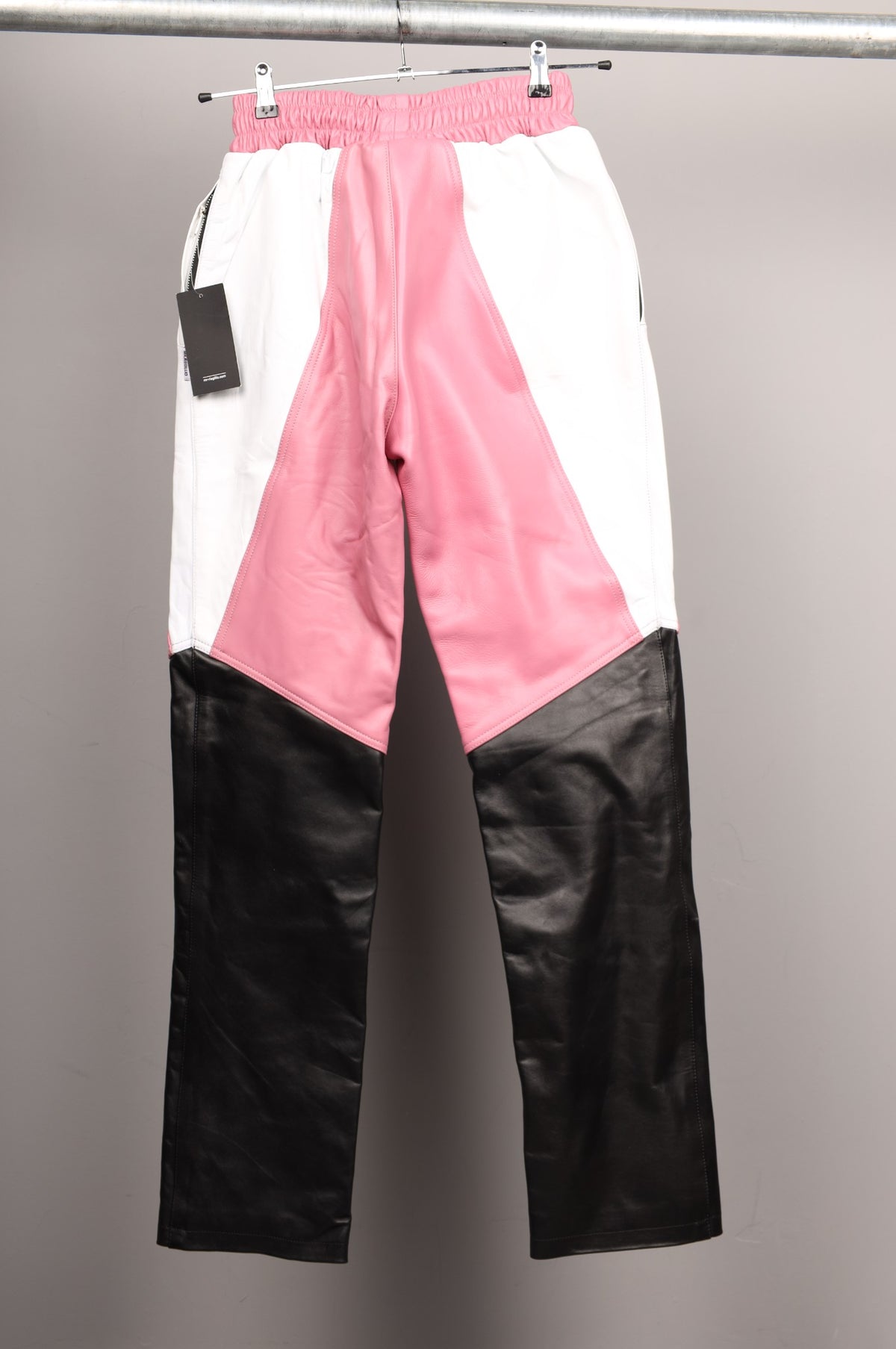 #246 Cowhide Leather Pants