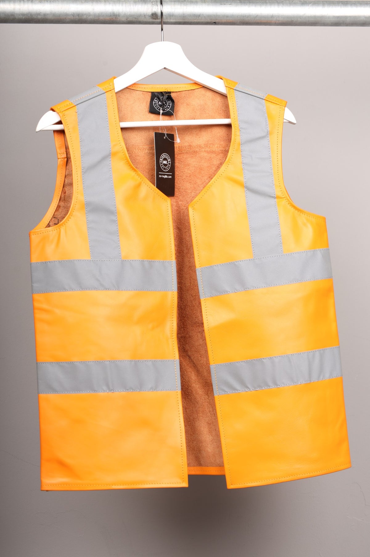 #248 Cowhide Leather Vest