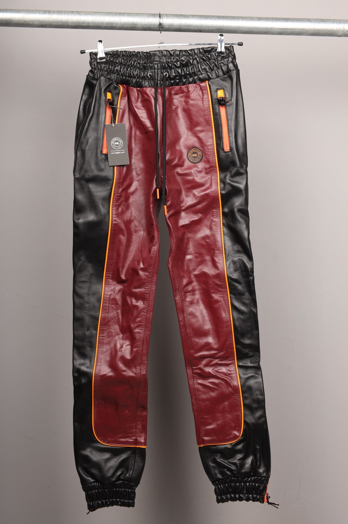#260 Cowhide Leather Pants