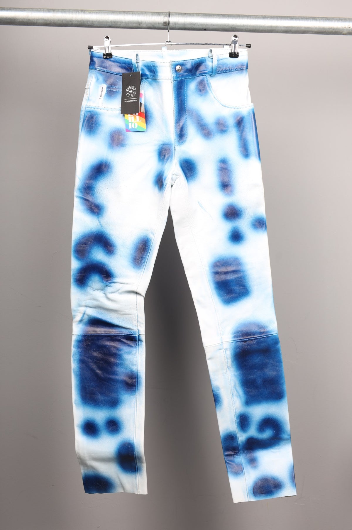 #262 Cowhide Leather Pants