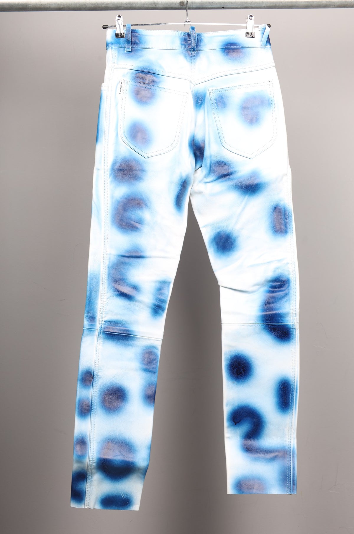#262 Cowhide Leather Pants
