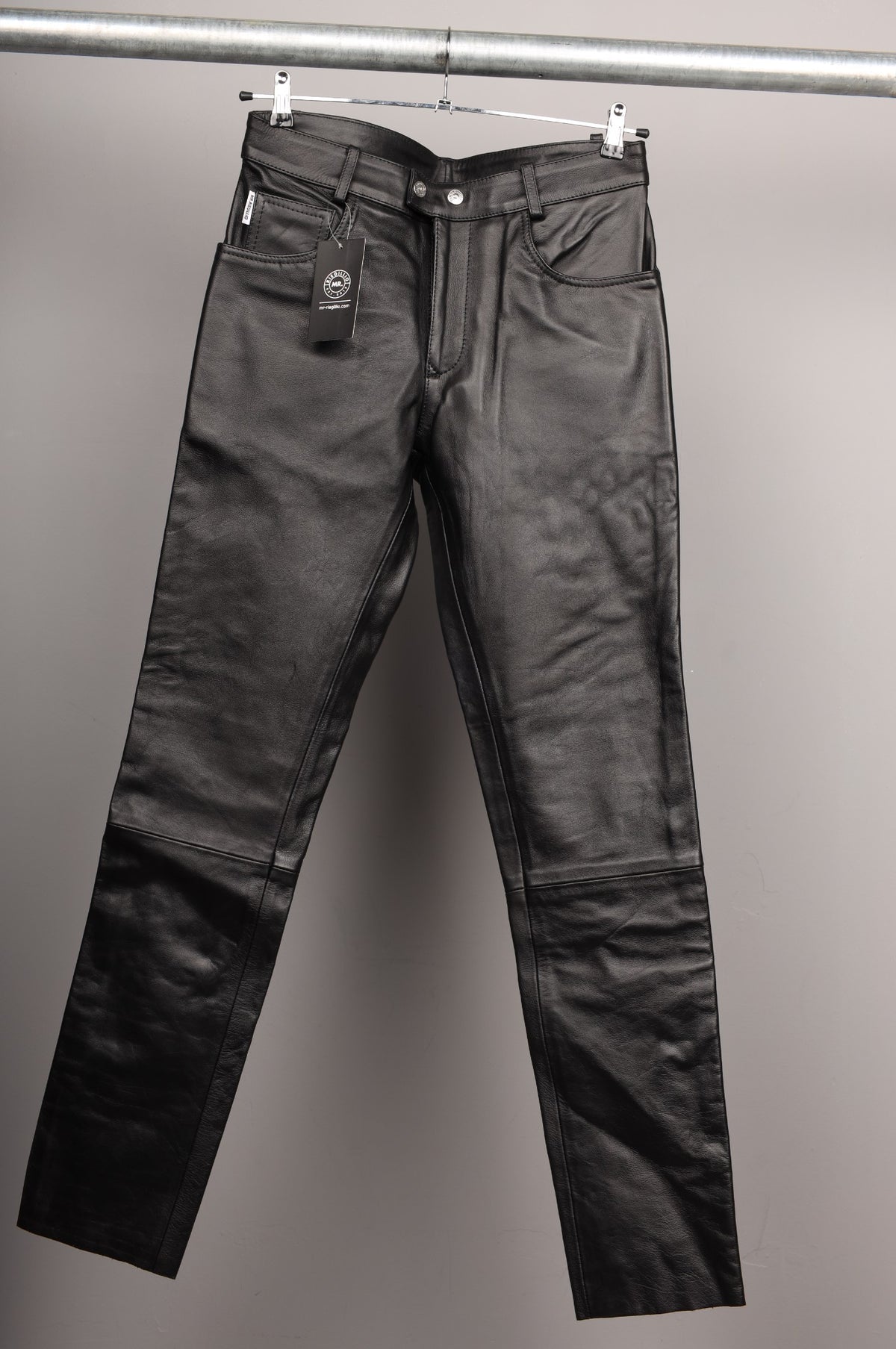 #289 Cowhide Leather Pants