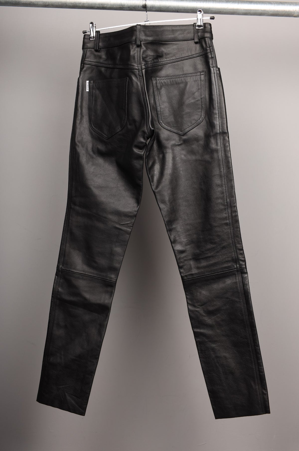 #289 Cowhide Leather Pants