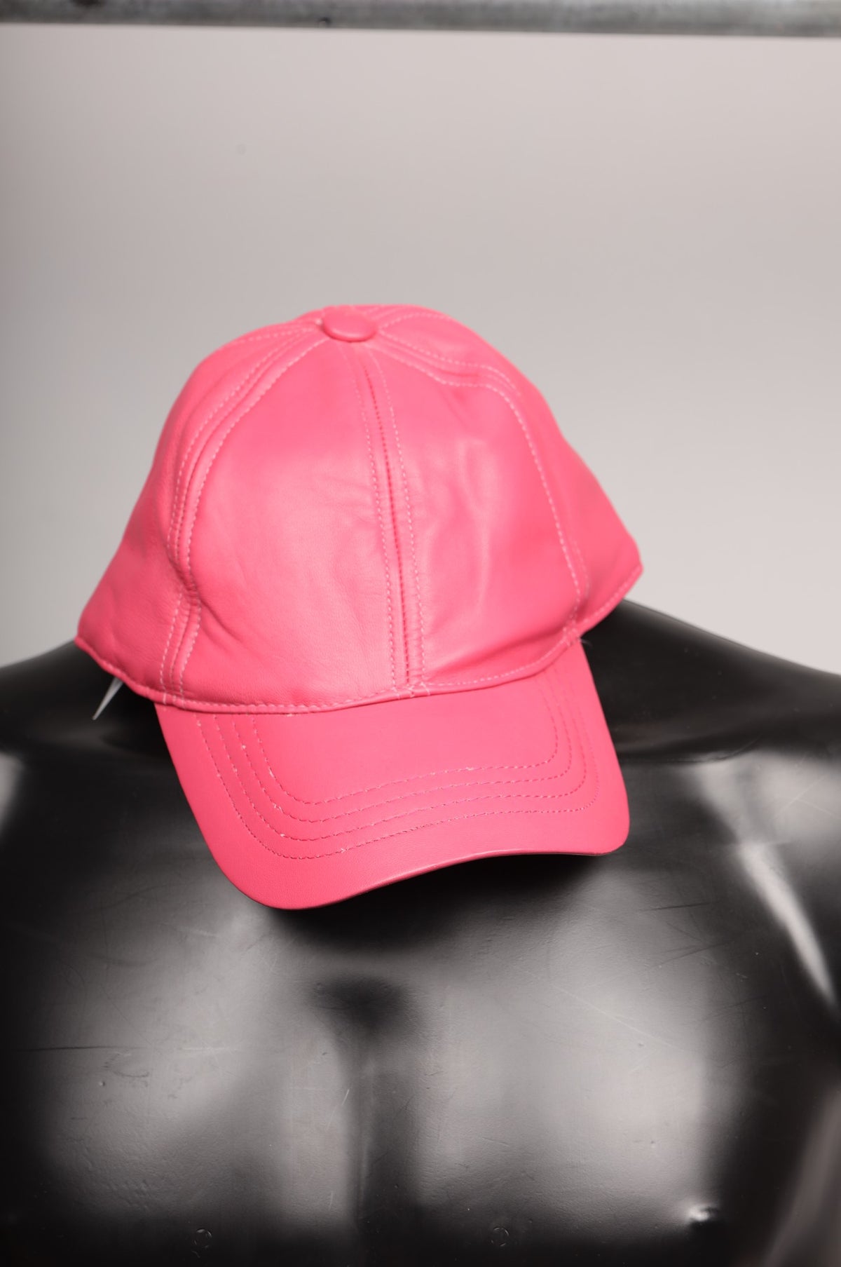 #300 Cowhide Leather Cap