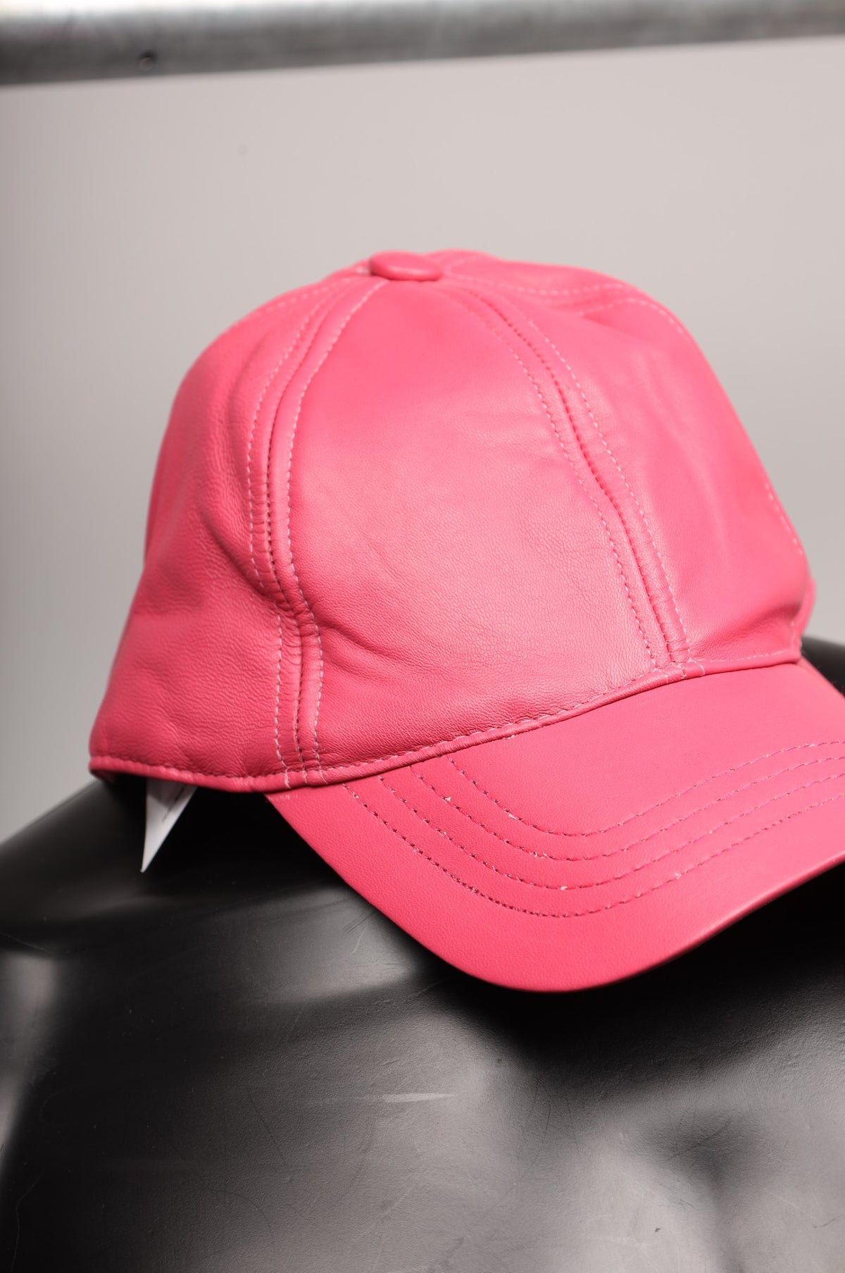 #300 Cowhide Leather Cap