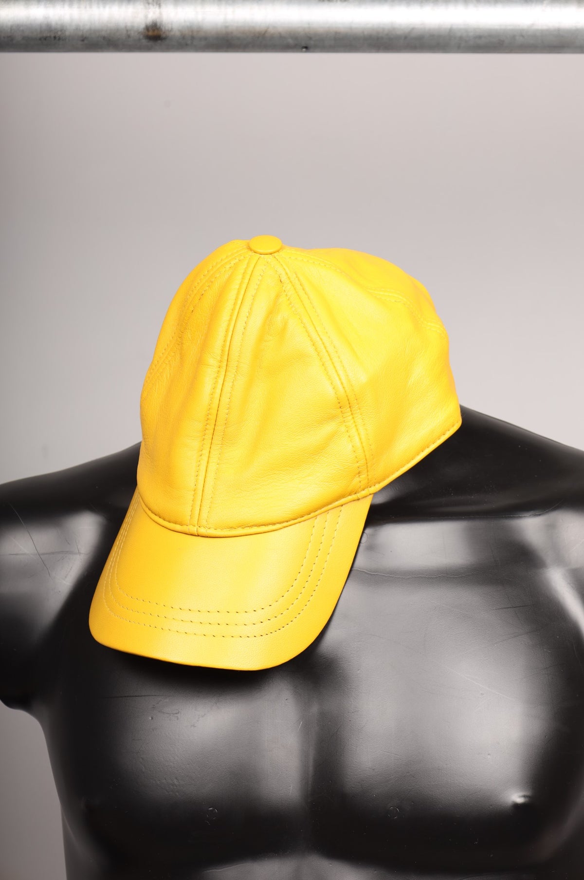 #301 Cowhide Leather Cap