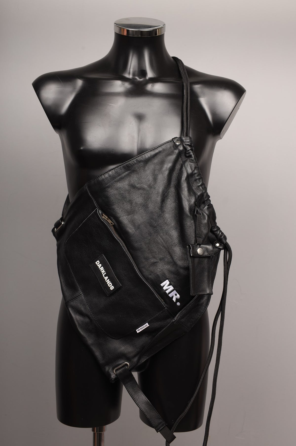 #312 Cowhide Leather Backpack