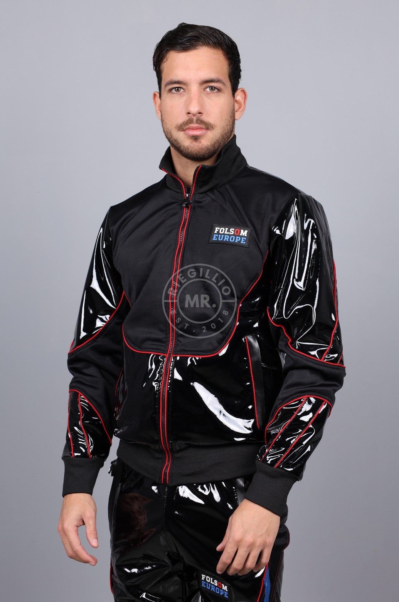 PVC 24 Tracksuit Jacket - Folsom Edition at MR. Riegillio