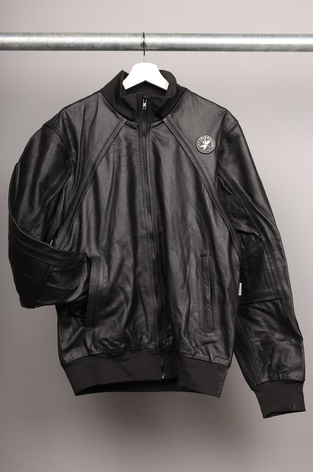 #326 Cowhide Leather Jacket