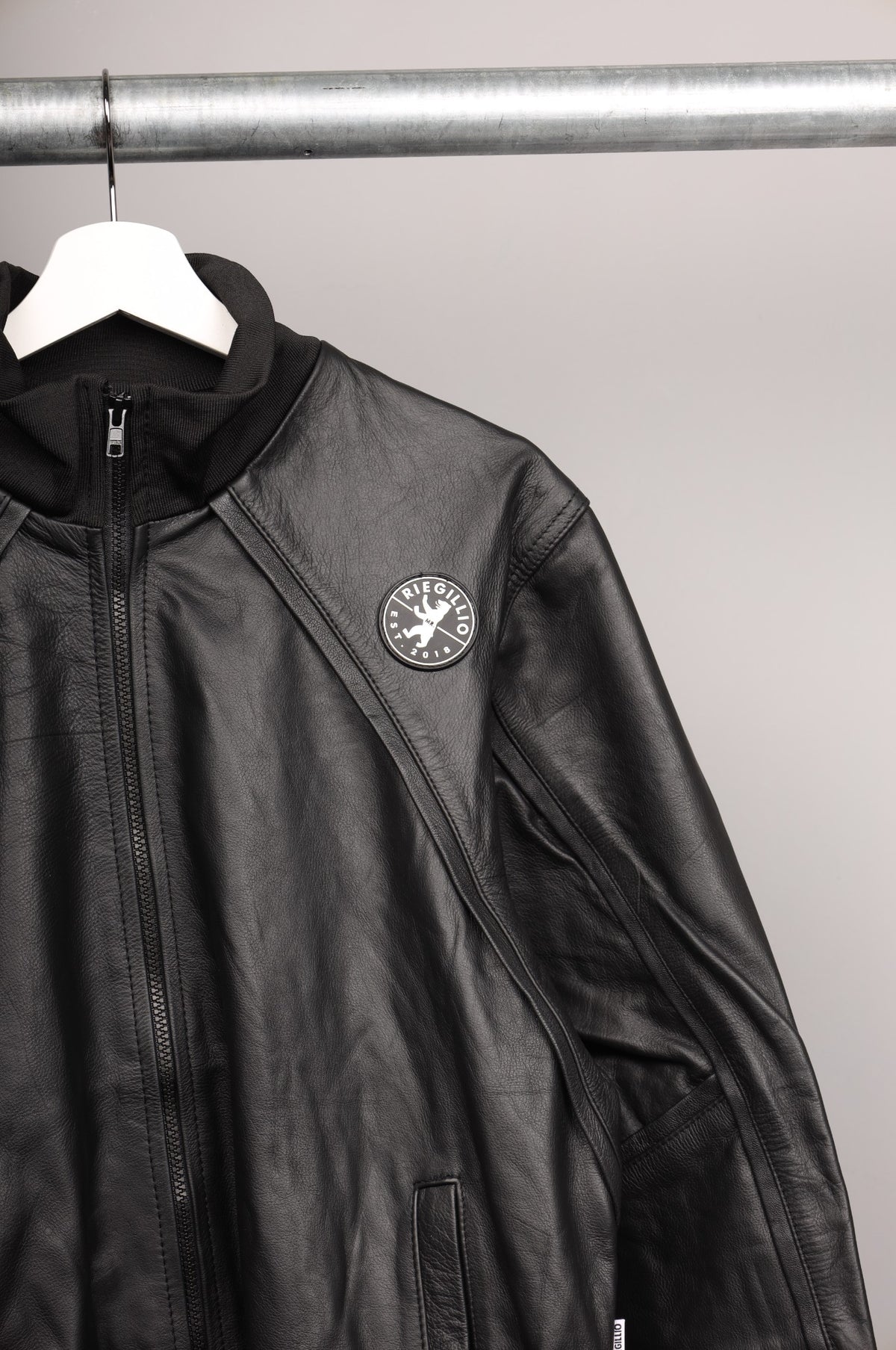 #326 Cowhide Leather Jacket