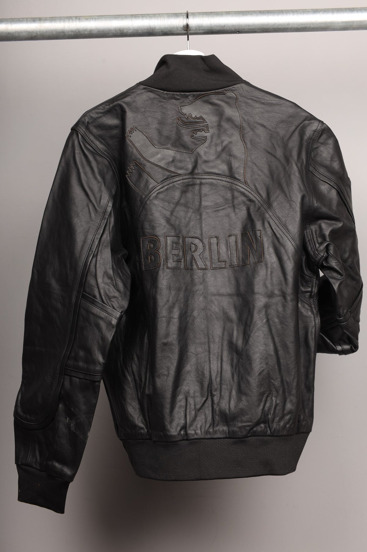 #326 Cowhide Leather Jacket