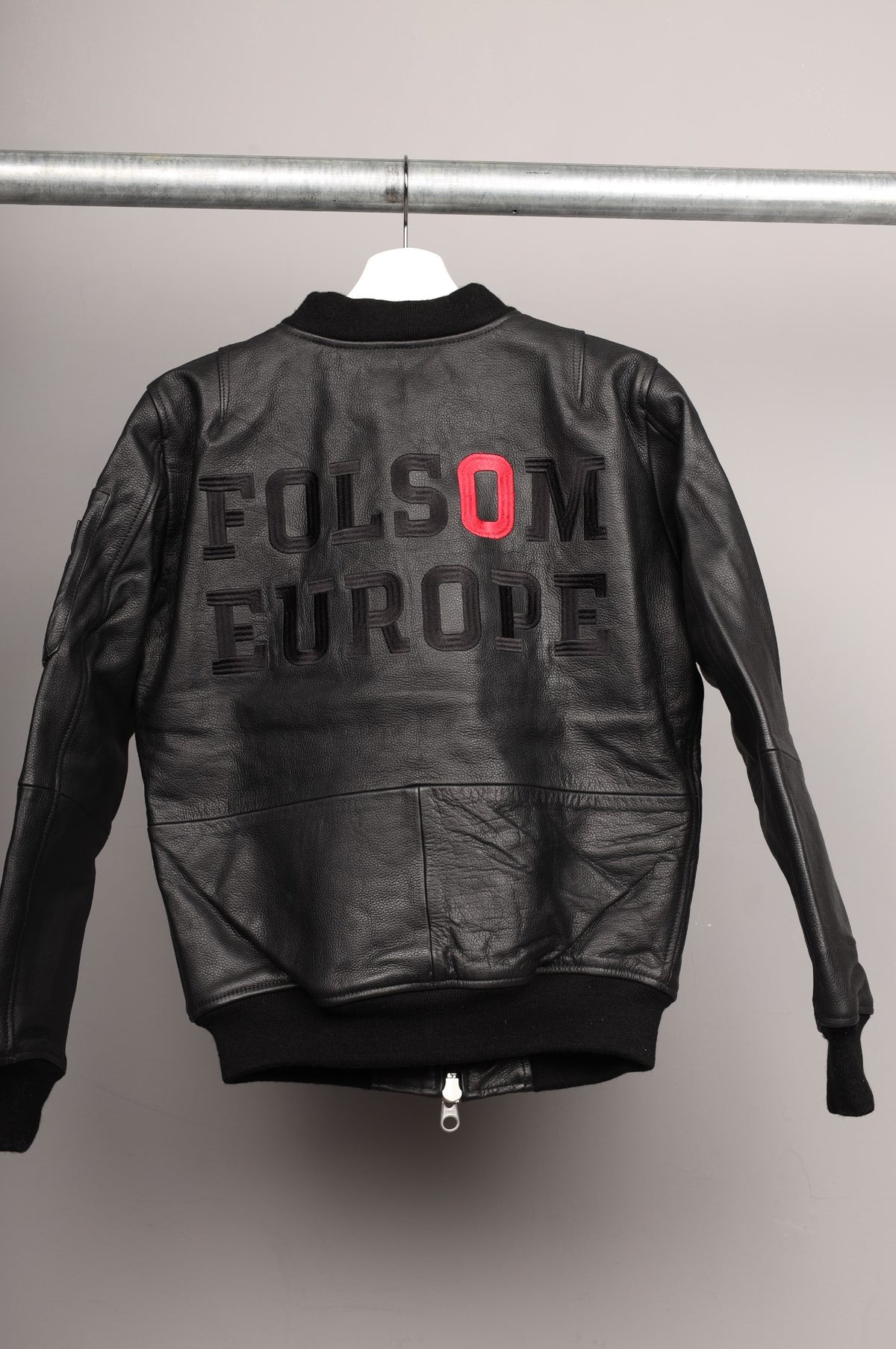 #328 Cowhide Leather Jacket