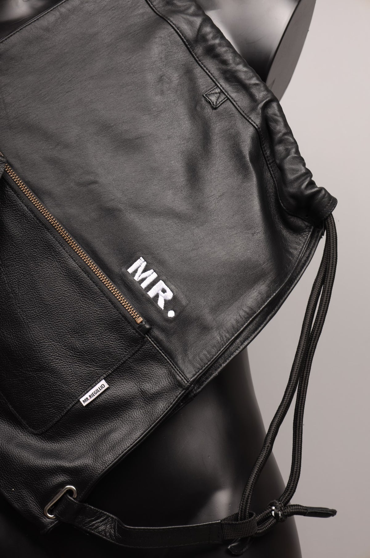 #350 Cowhide Leather Backpack