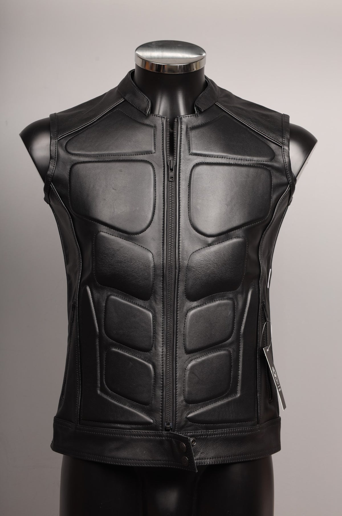 #351 Cowhide Leather Vest