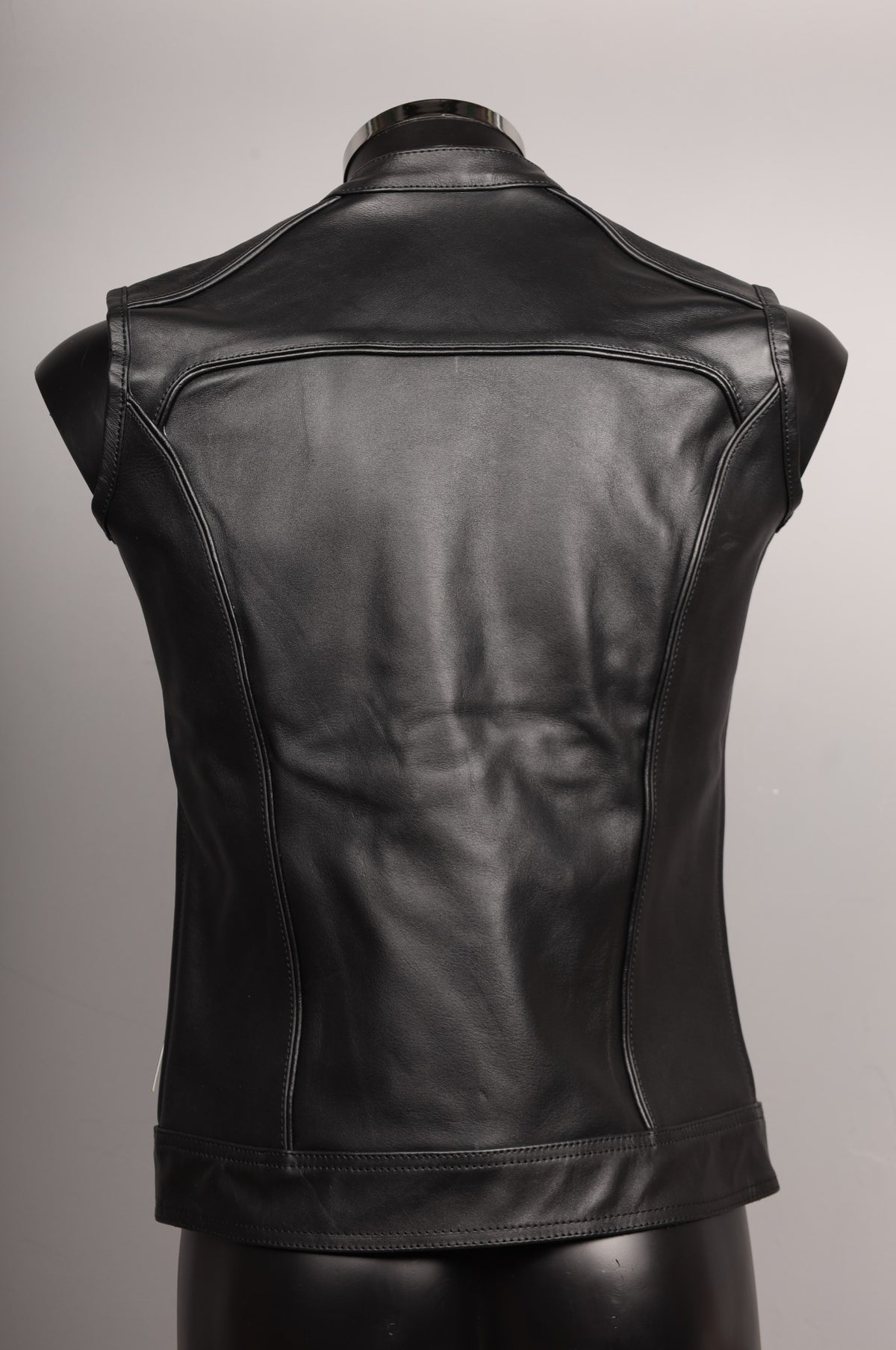 #351 Cowhide Leather Vest