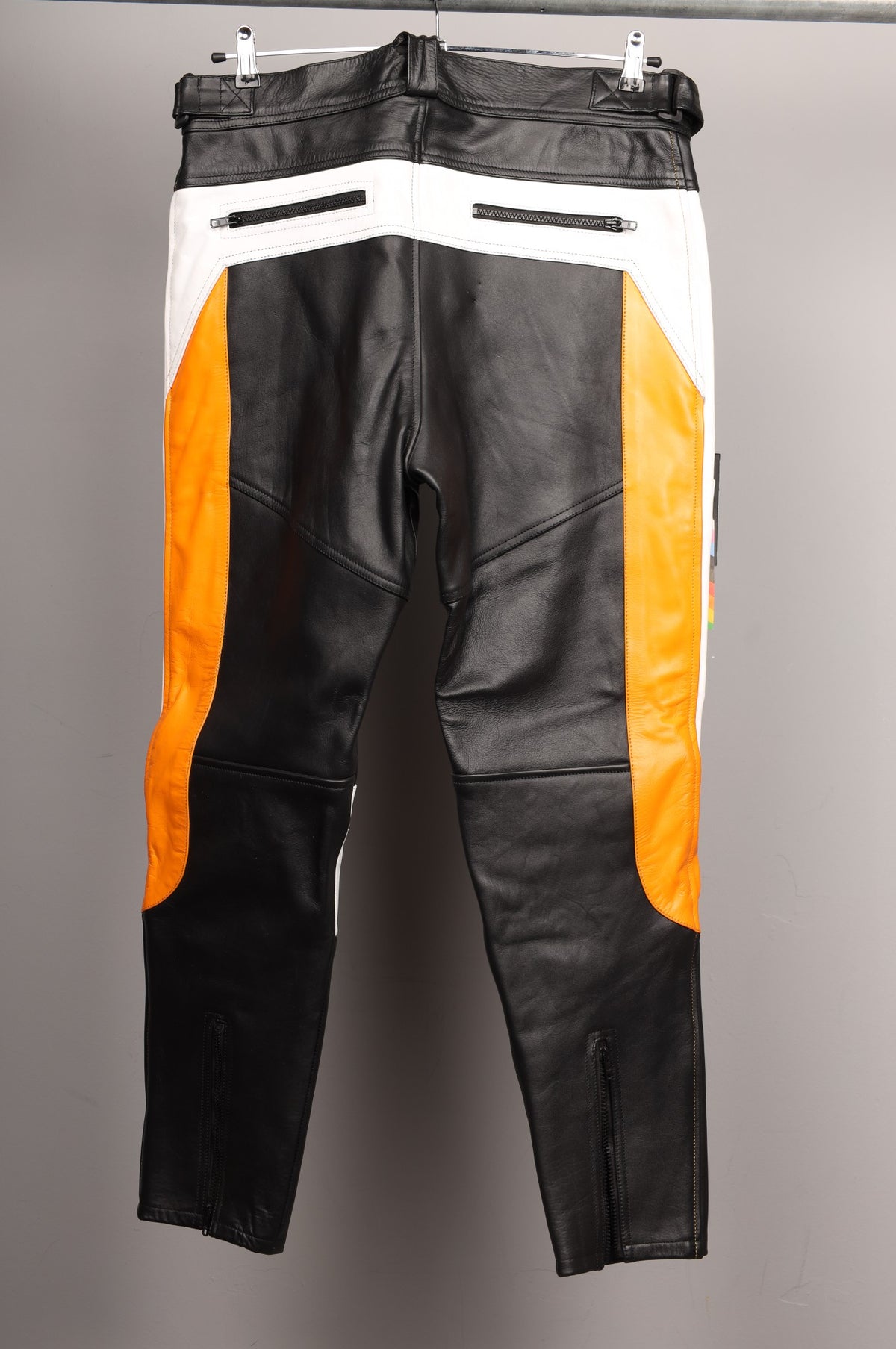 #357 Cowhide Leather Pants