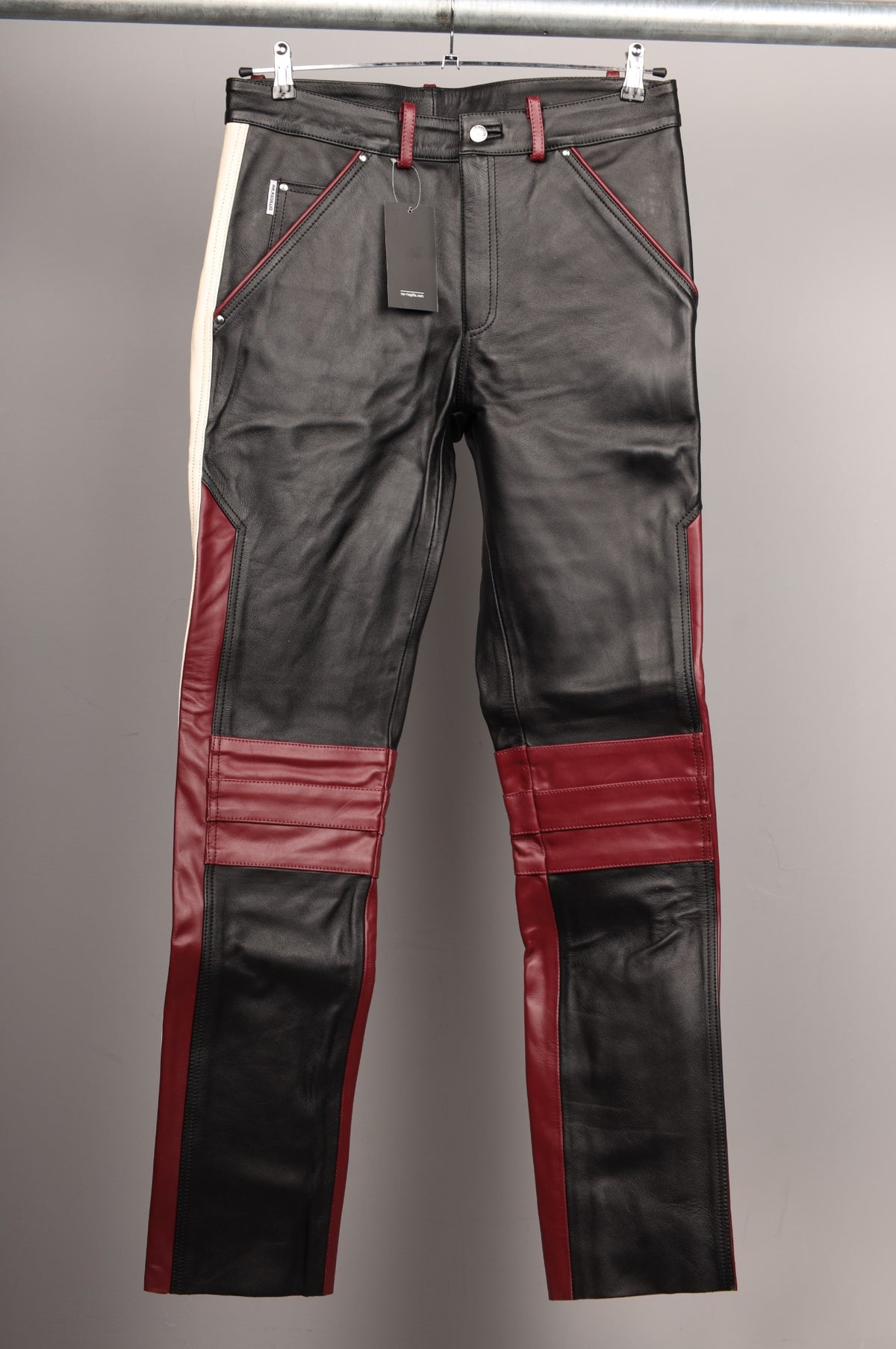 #360 Cowhide Leather Pants