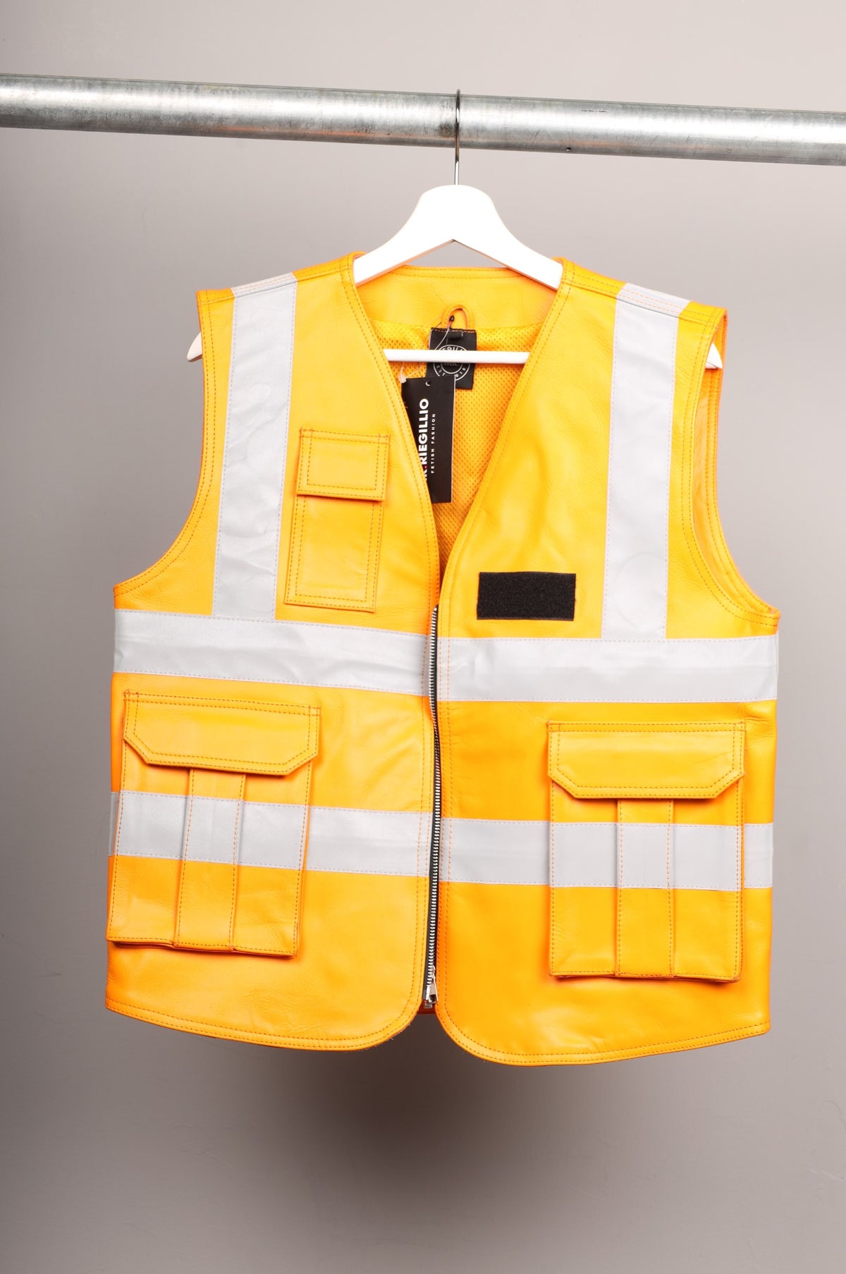 #361 Cowhide Leather Vest