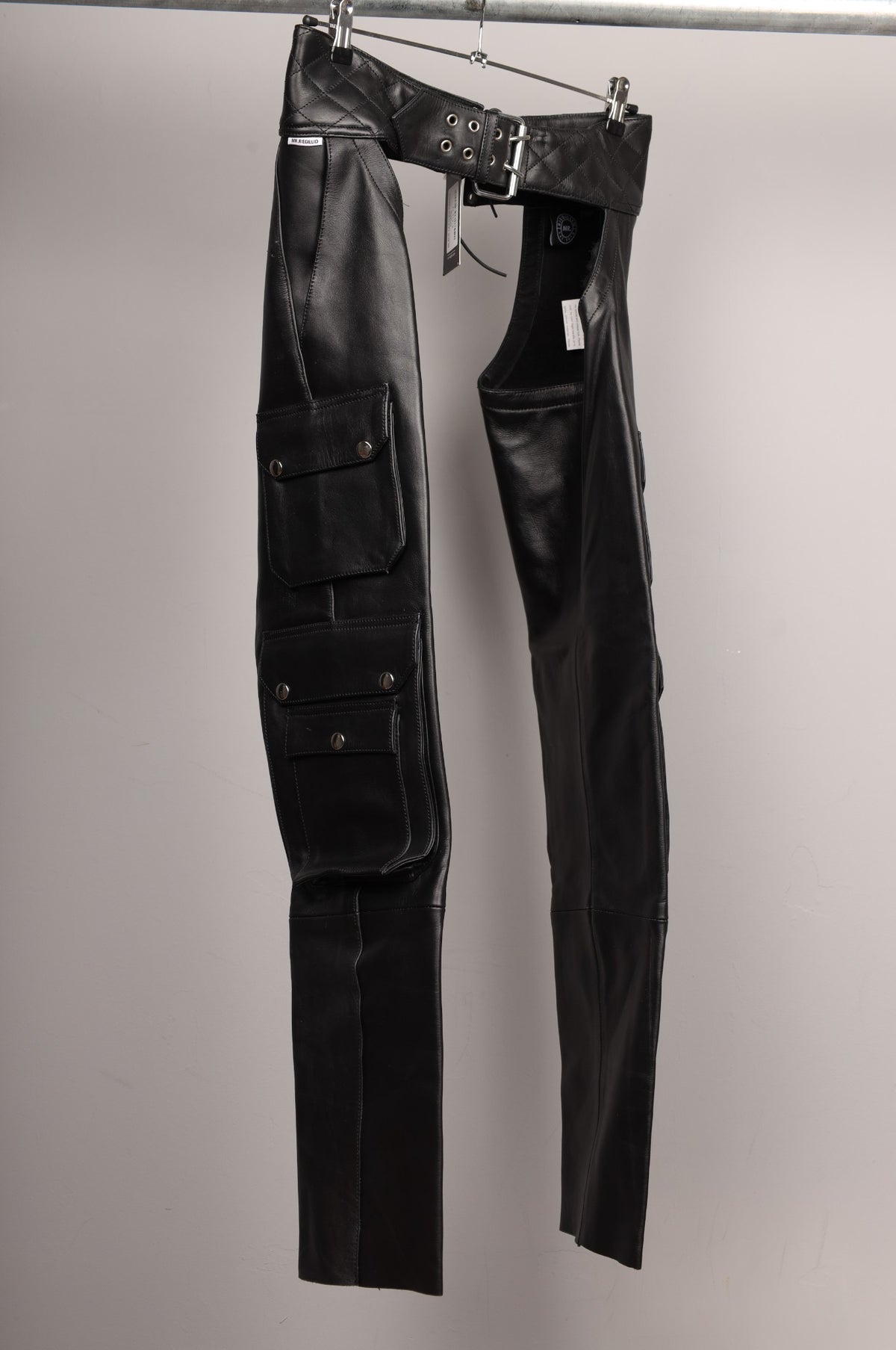 #362 Cowhide Leather Pants
