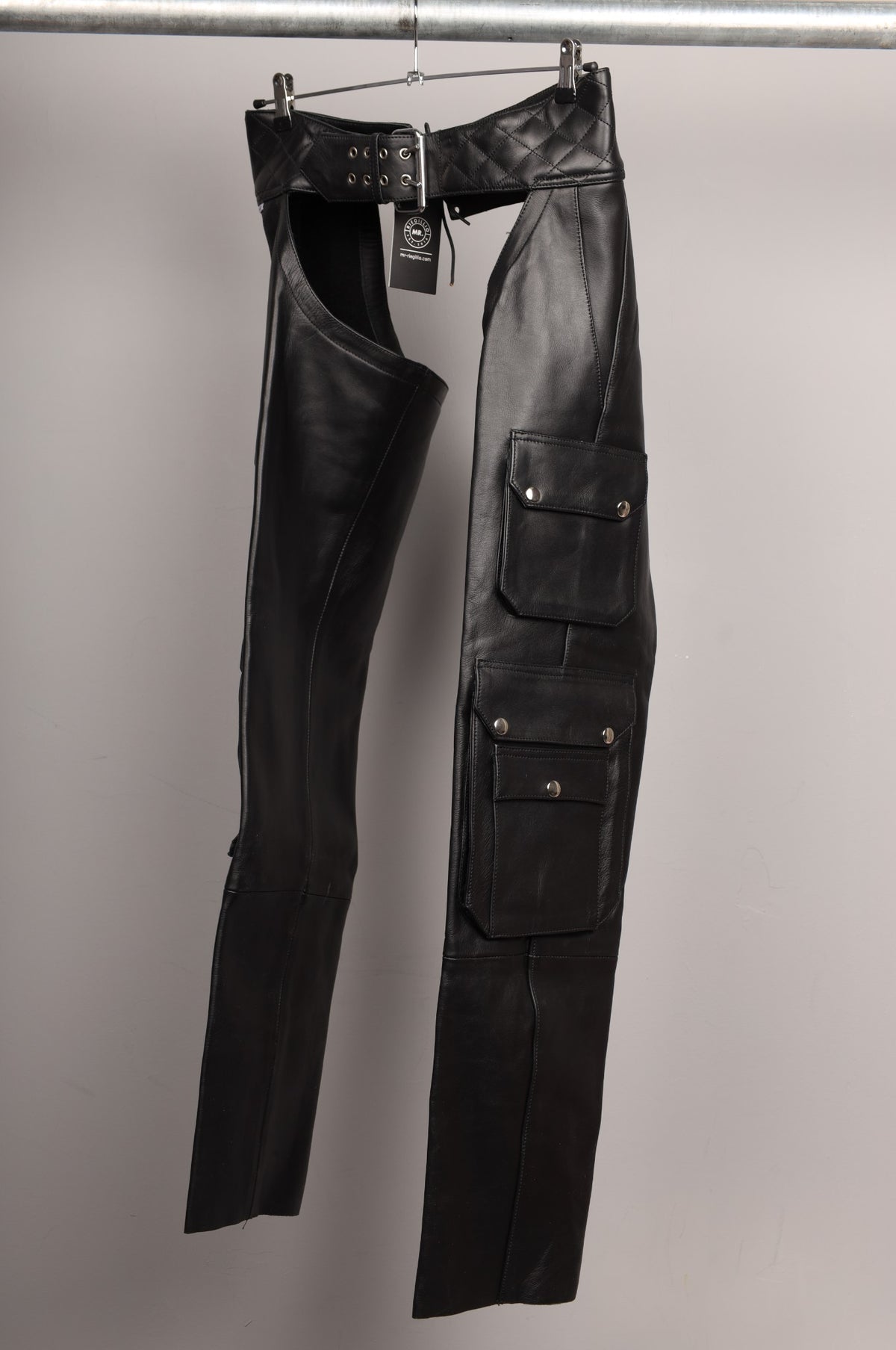 #362 Cowhide Leather Pants
