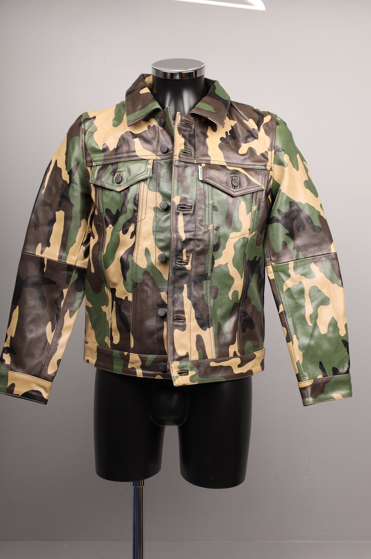 #367 Cowhide Leather Jacket