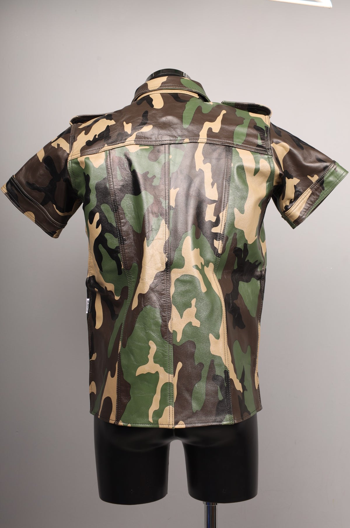 #368 Cowhide Leather Shirt