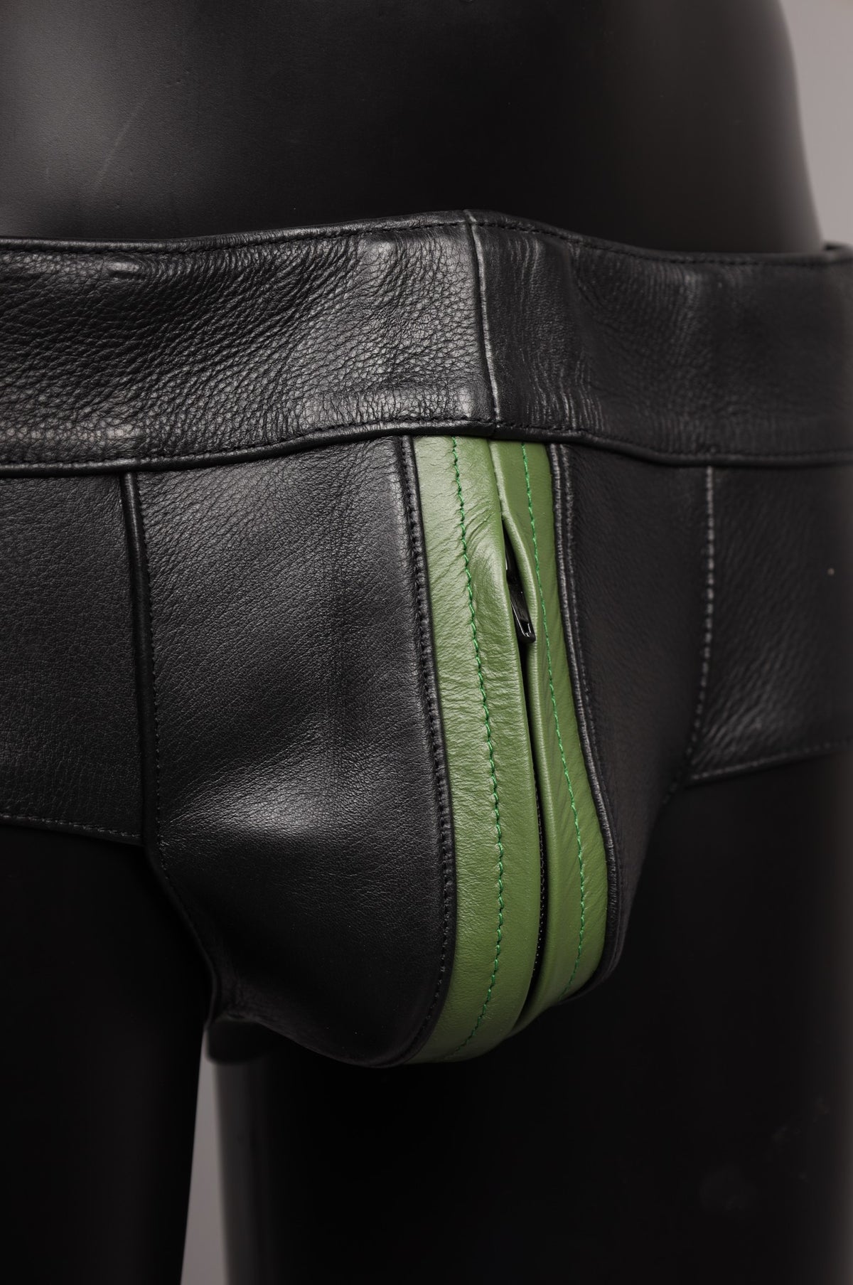 #372 Cowhide Leather Underwear