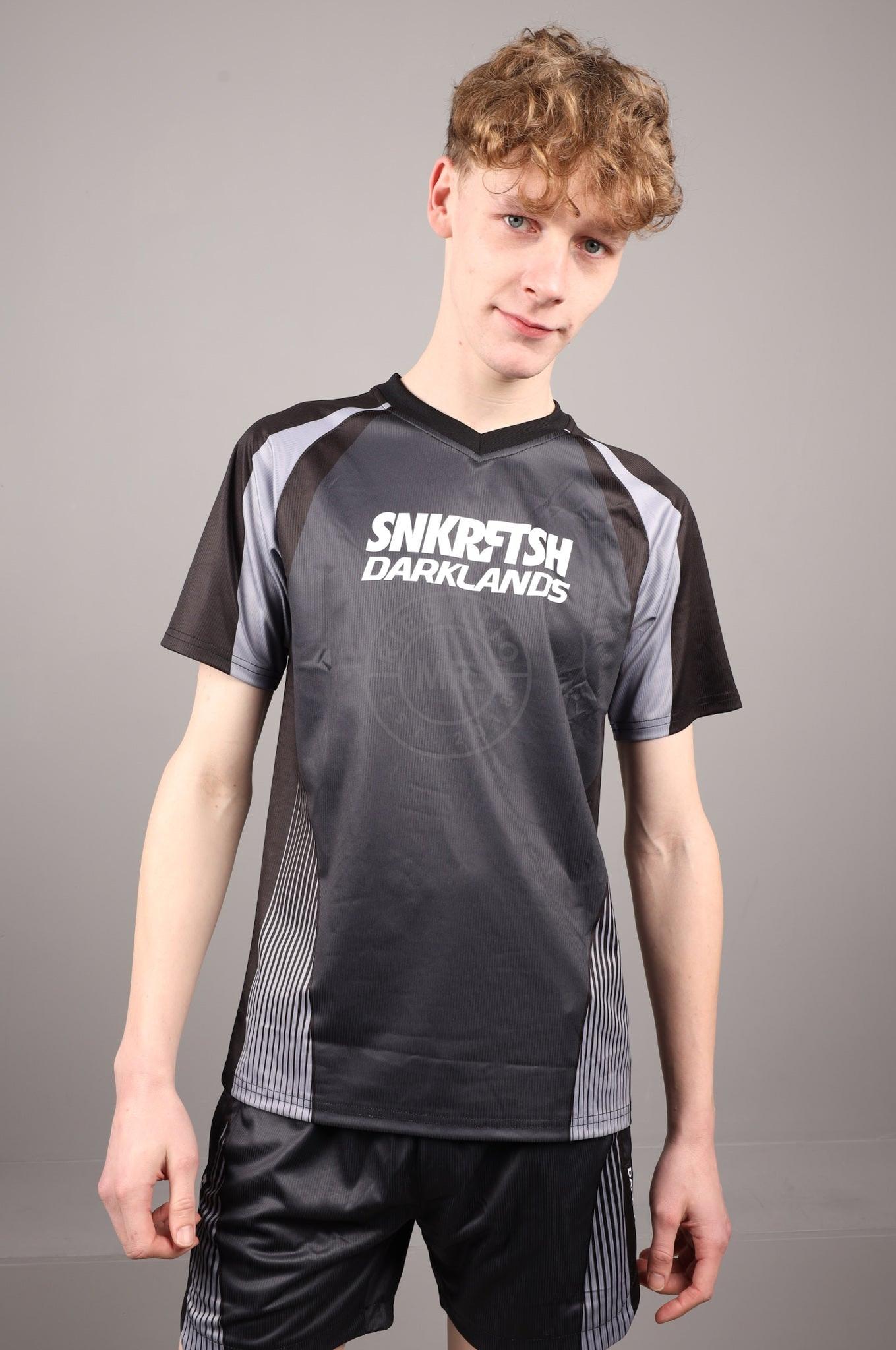 SNKRFTSH x DARKLANDS Sports T-Shirt at MR. Riegillio