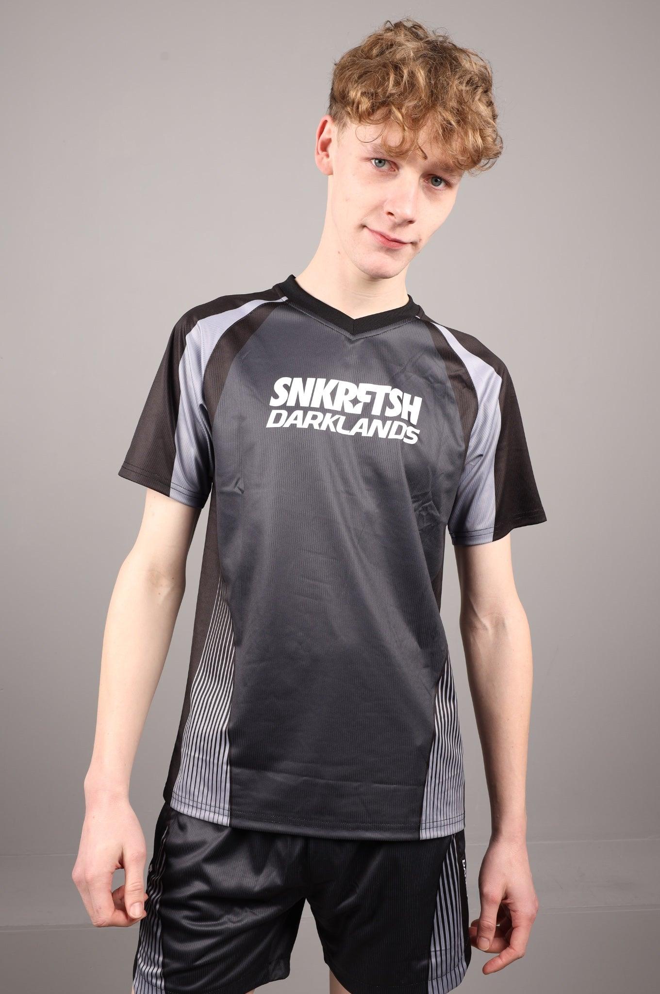 SNKRFTSH x DARKLANDS Sports T-Shirt at MR. Riegillio