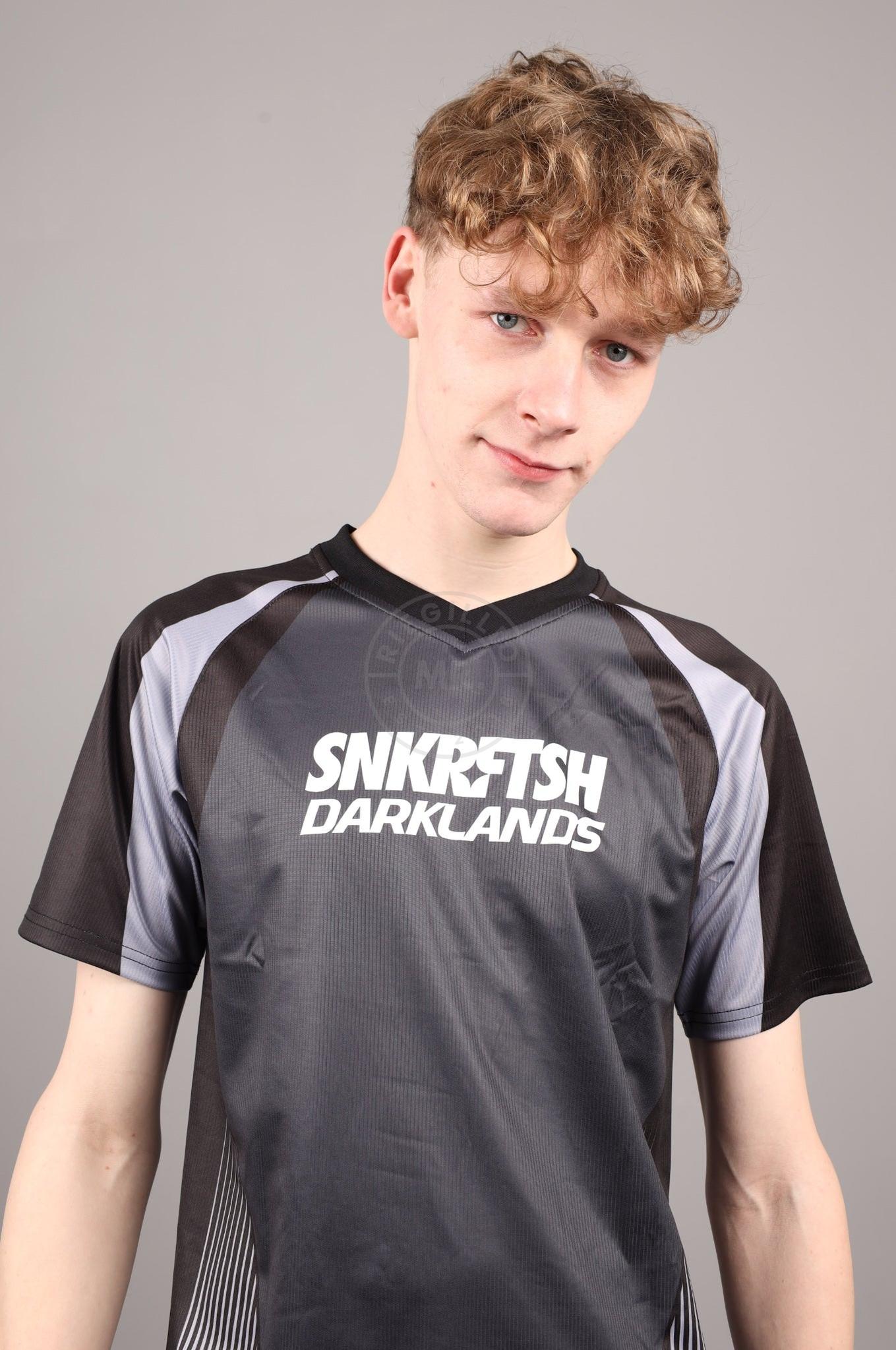 SNKRFTSH x DARKLANDS Sports T-Shirt at MR. Riegillio