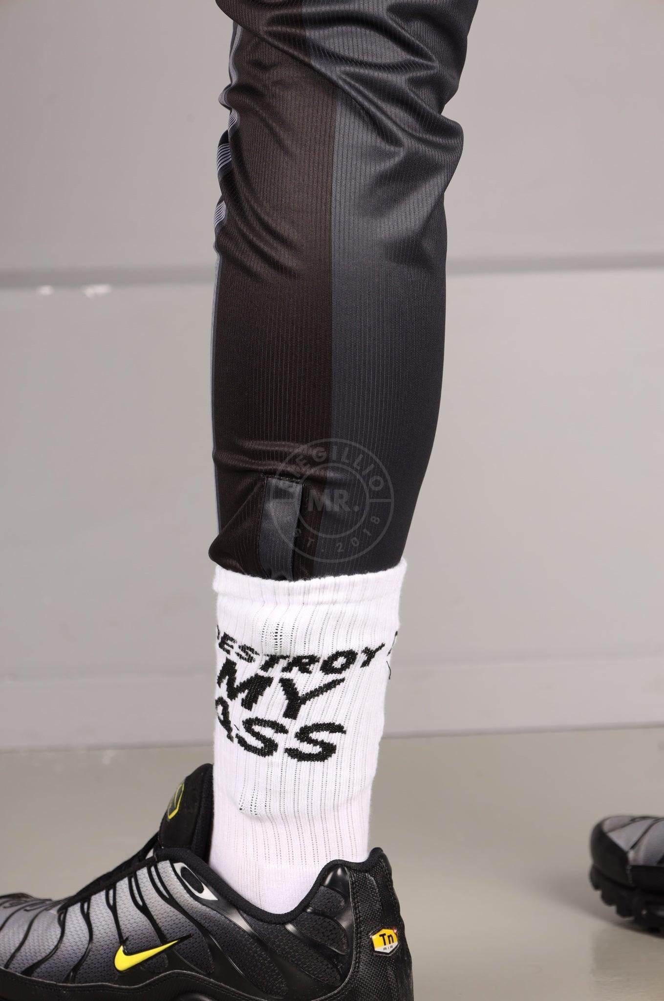 SNKRFTSH x DARKLANDS Sports Pants at MR. Riegillio