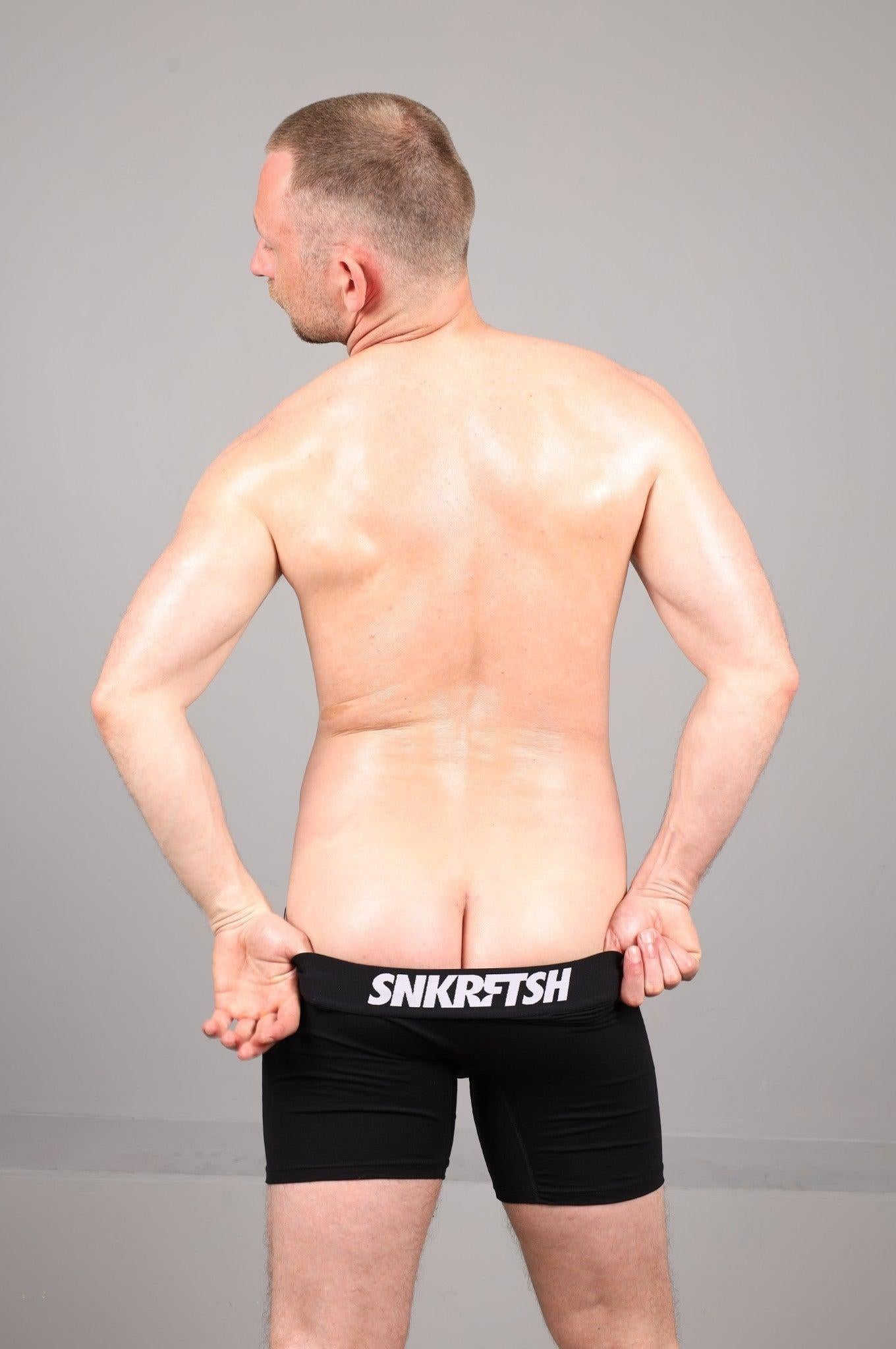 SNKRFTSH Boxershort - Black at MR. Riegillio