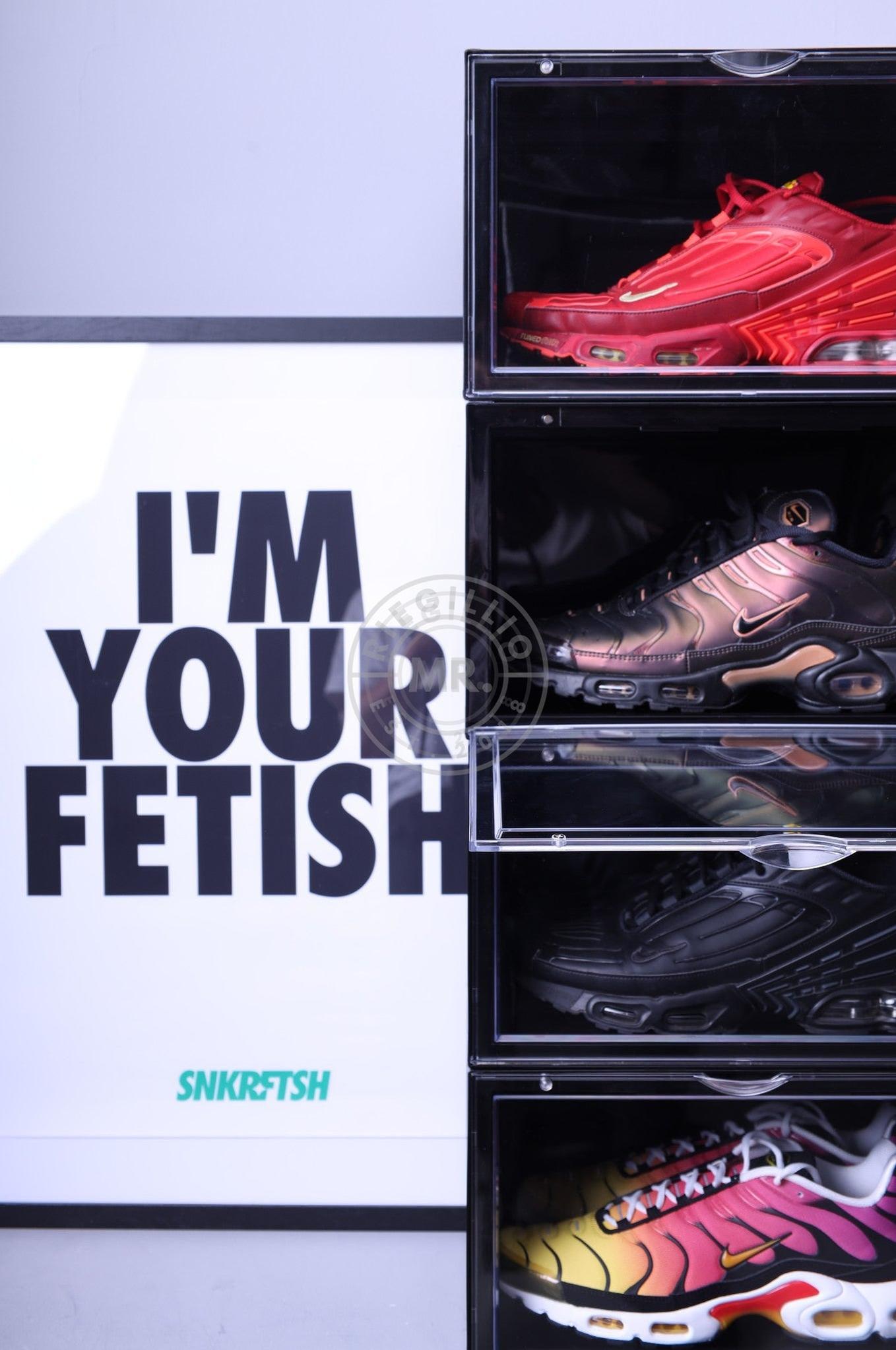 Sneaker Box Black at MR. Riegillio