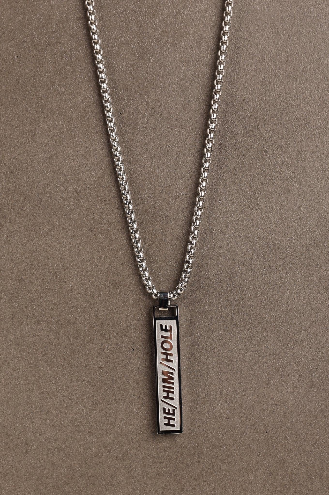 Master of the House Pendant Bar - HE/HIM/HOLE at MR. Riegillio