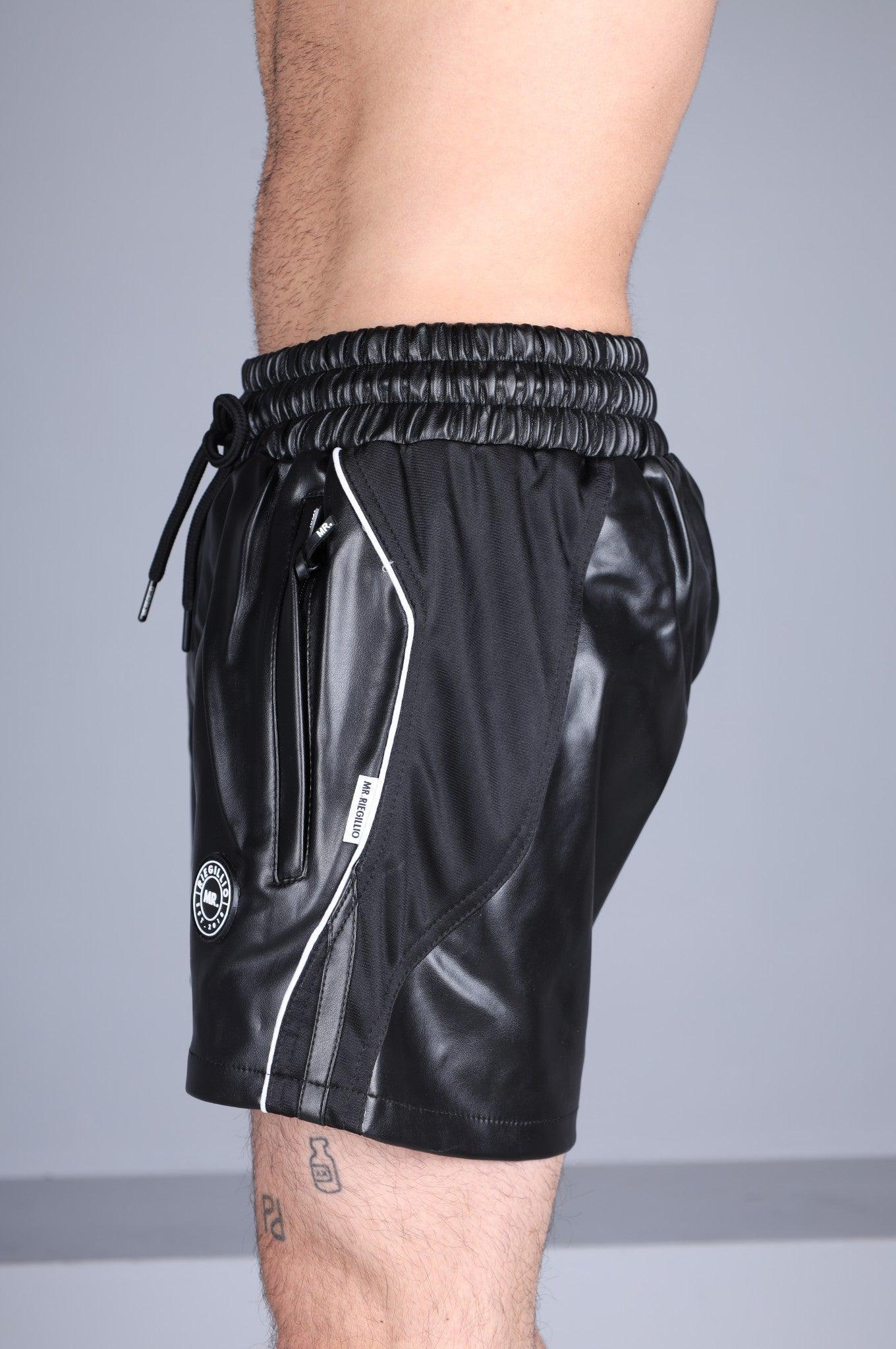 MR. 24 Track Short - Black at MR. Riegillio