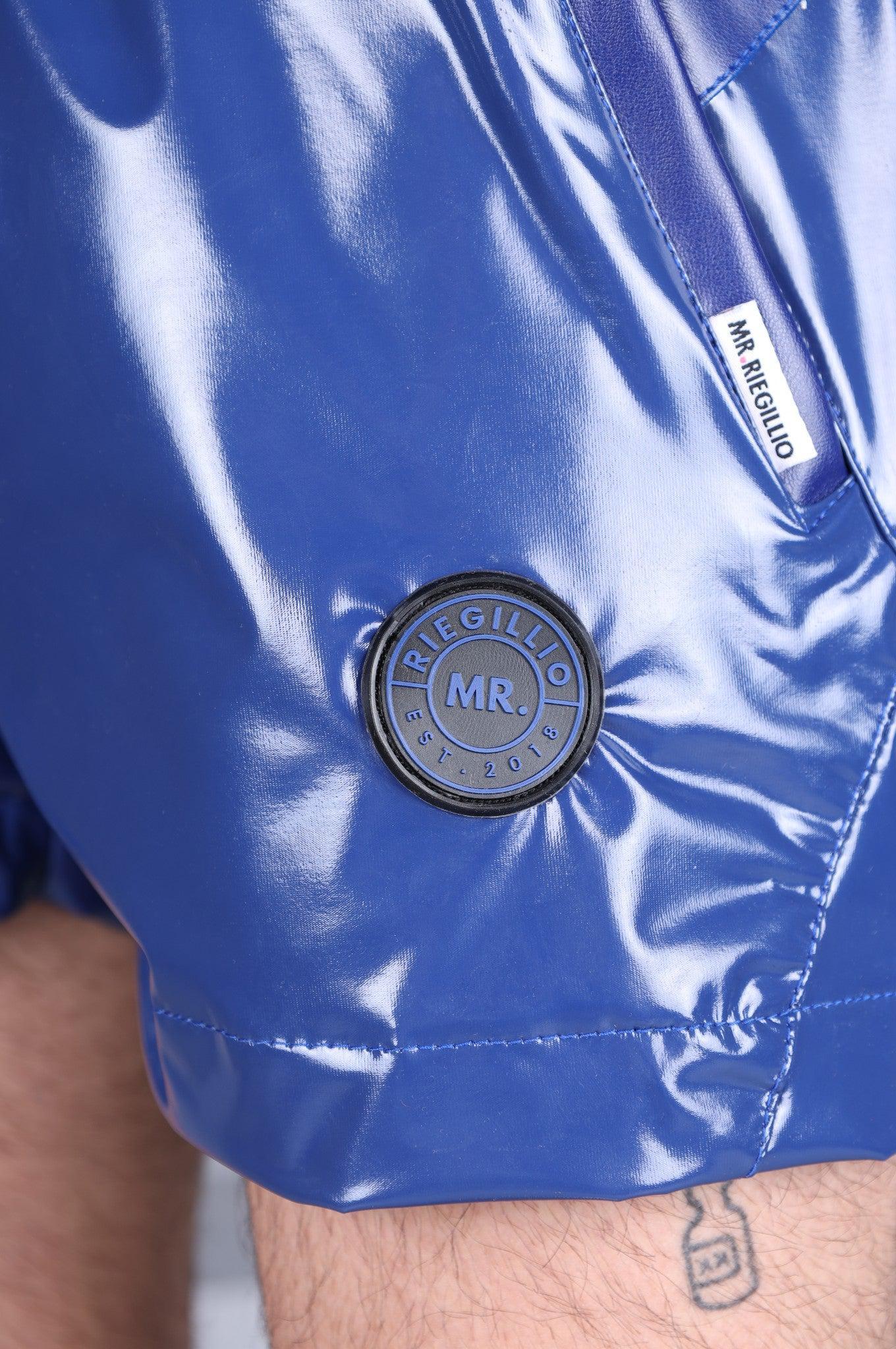 PVC 24 Track Short – Blue at MR. Riegillio